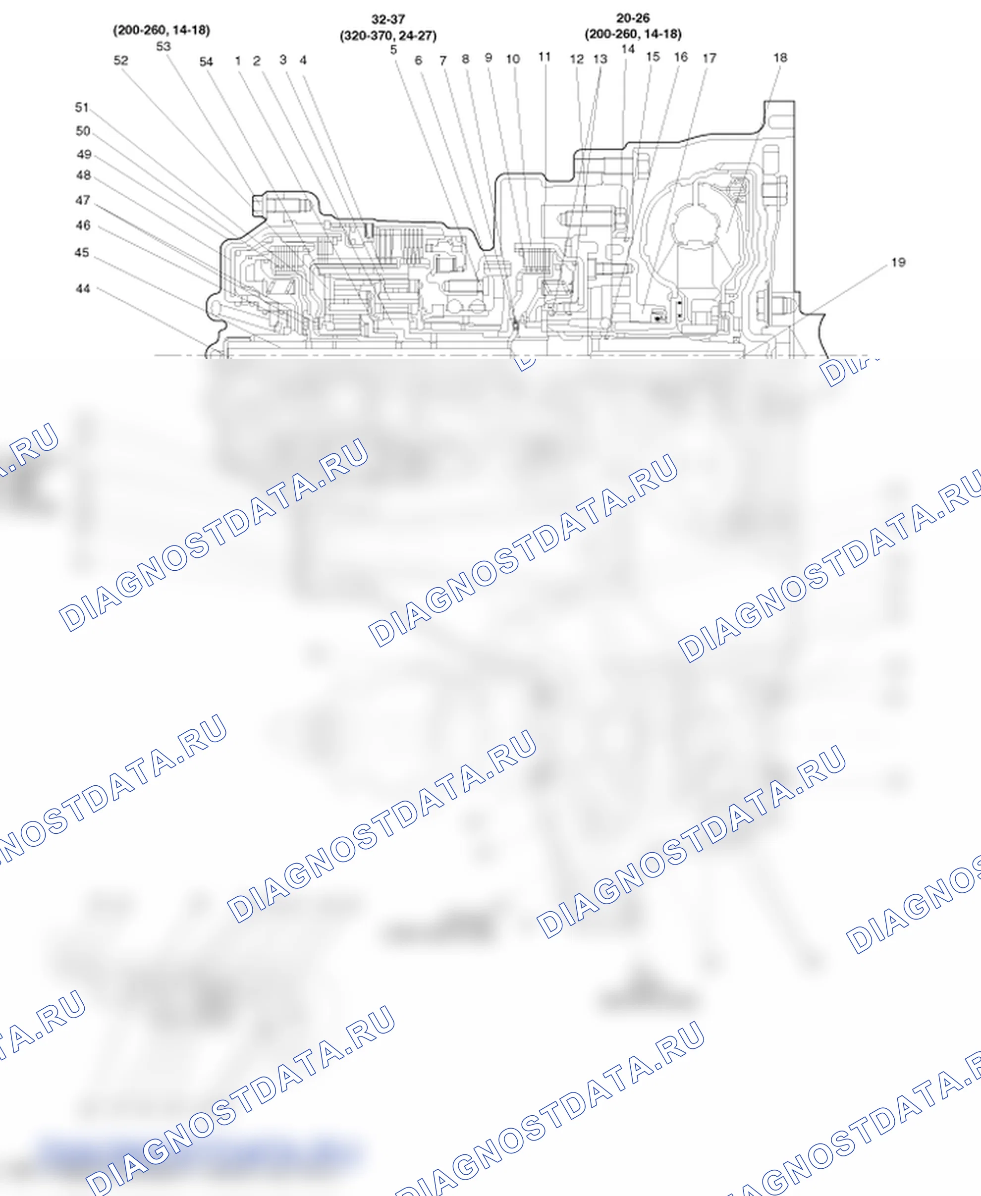 Детали акпп. Hyundai Santa Fe CM