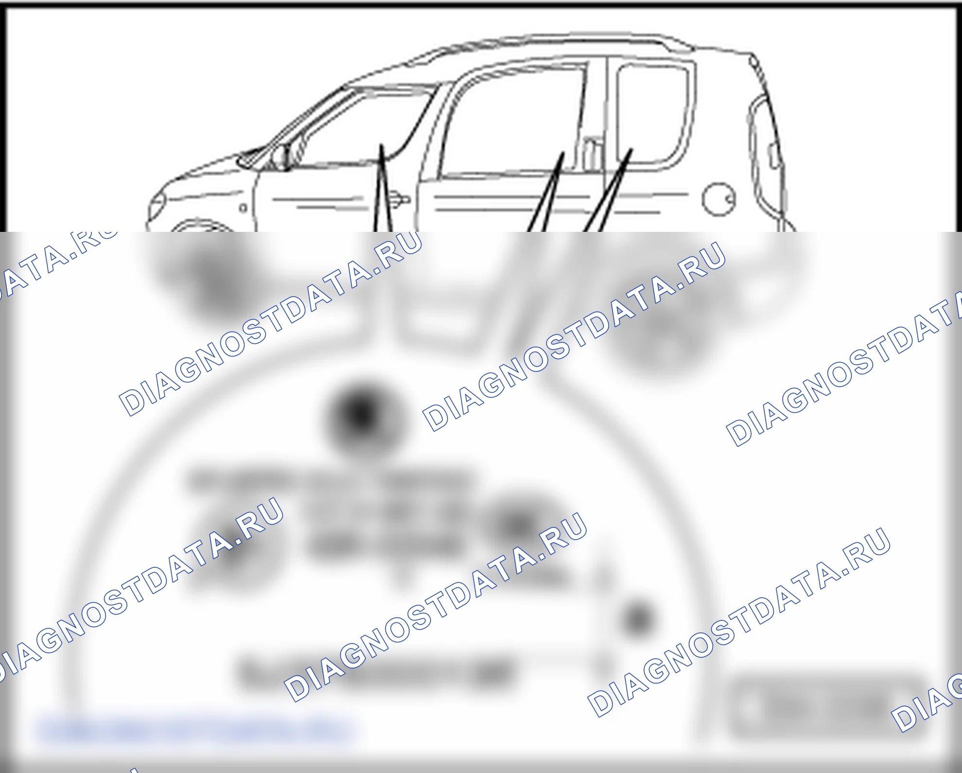 Вклеиваемые стёкла. Skoda Roomster I