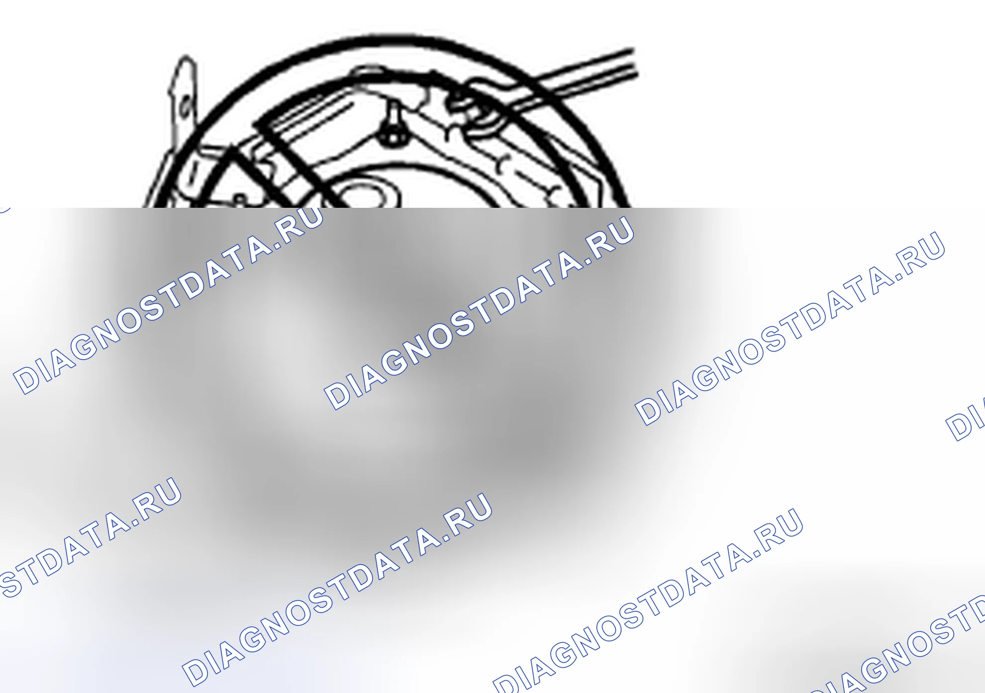 Рис. 24: Разборка компонентов системы подушек безопасности. Audi R8 I