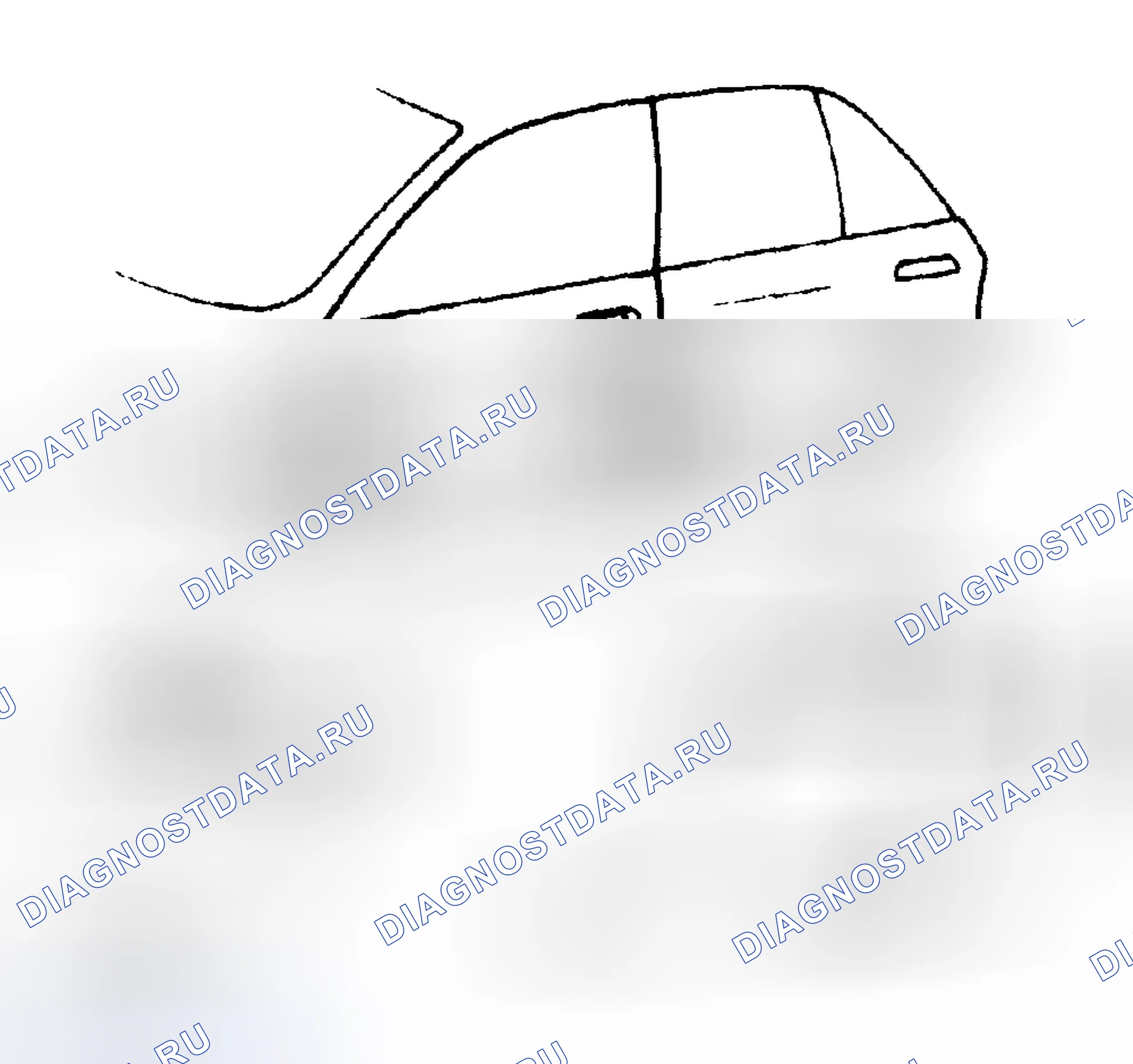 Рис. 26: РЕГУЛИРОВКА ПЕРЕДНЕЙ ДВЕРИ. Mazda Protege BJ