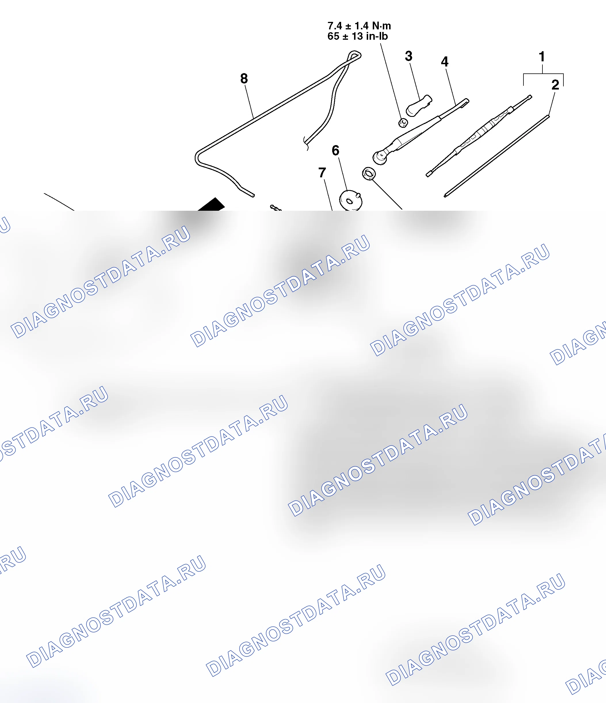Рис. 53: ДЕМОНТАЖ И МОНТАЖ. Mitsubishi Lancer Evolution IX