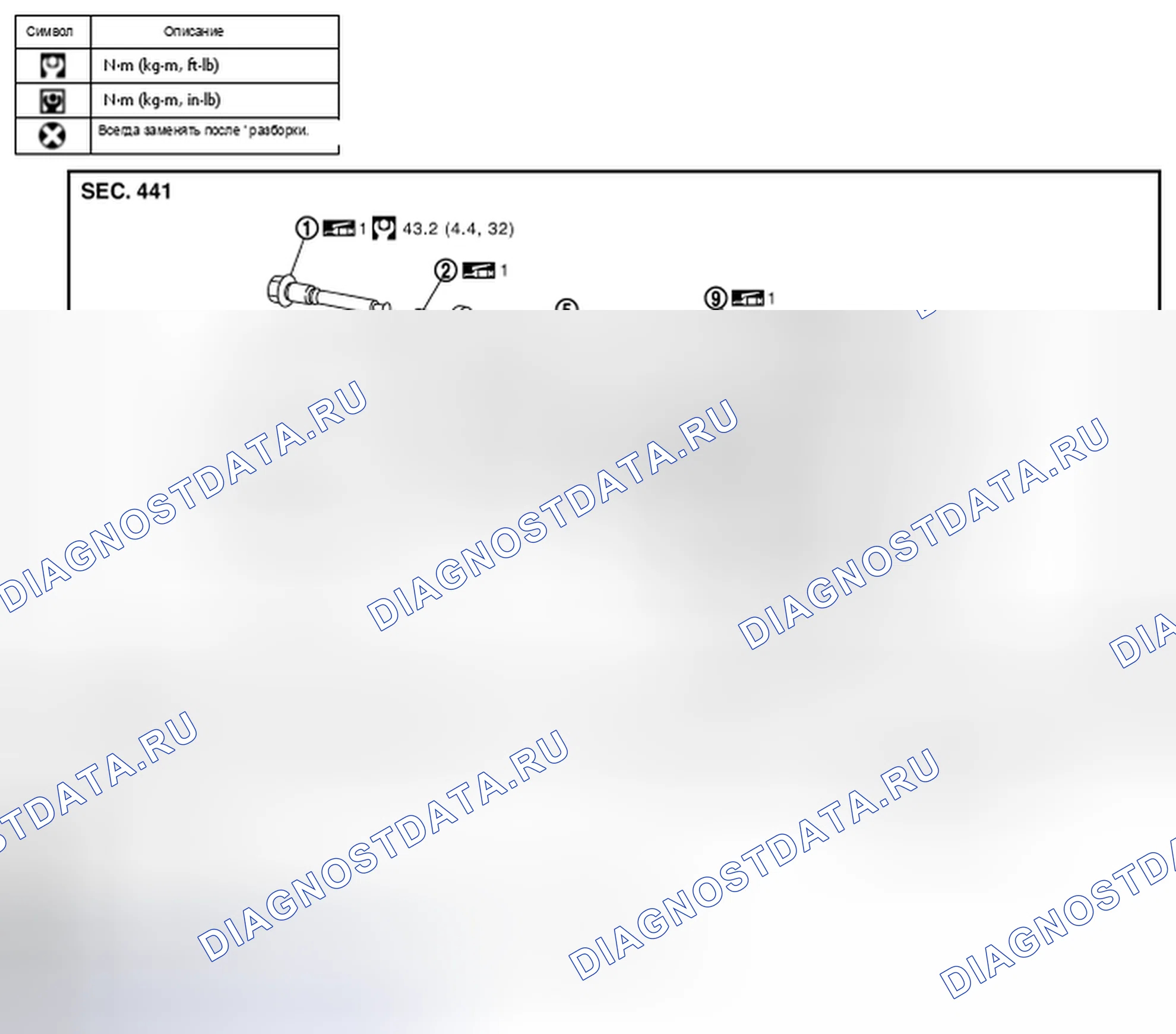 Рис. 28: РАЗБОРКА. Nissan Murano Z51 рестайлинг 2