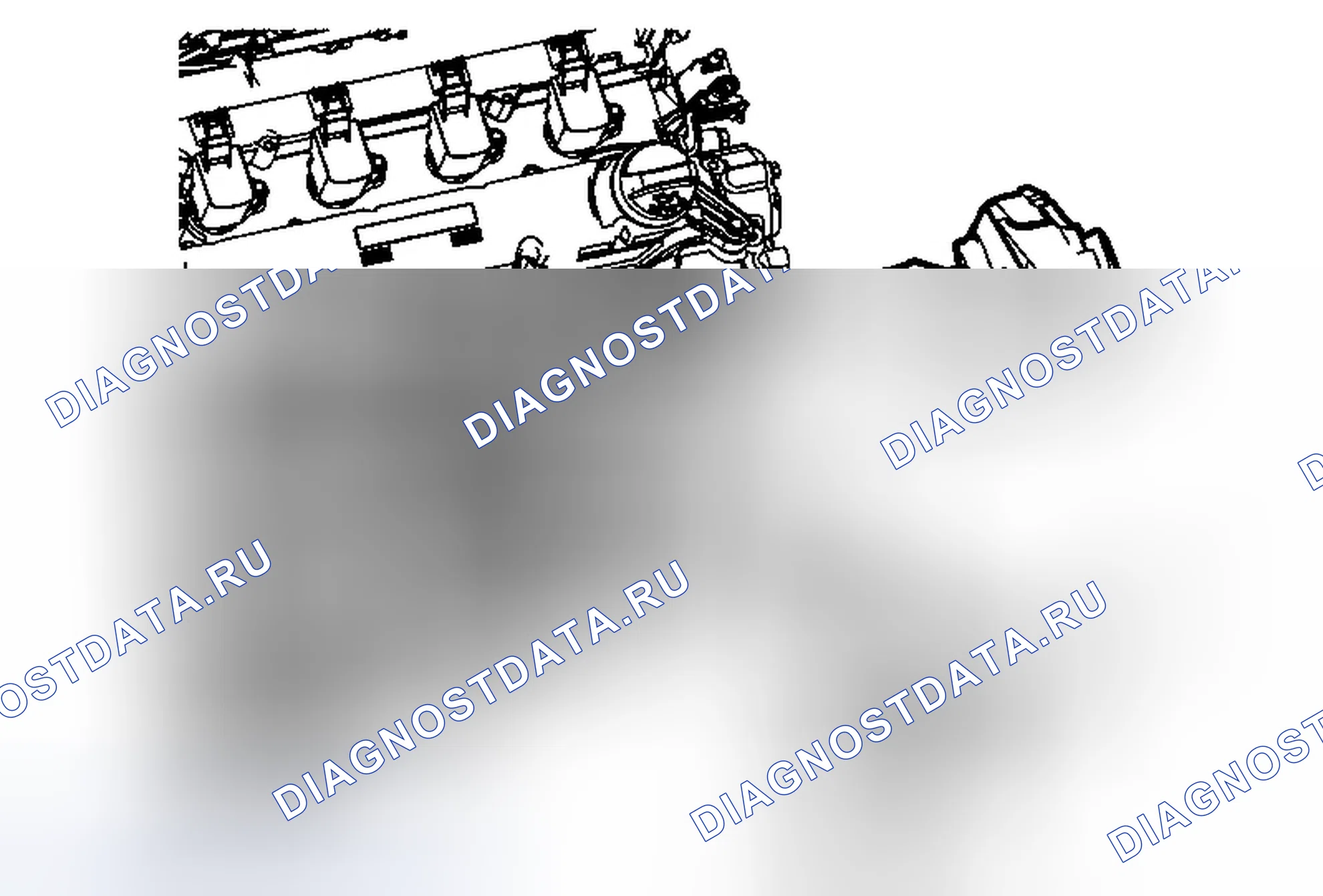 Рис. 26: Замена крышки топливного насоса. Chevrolet Malibu VIII рестайлинг