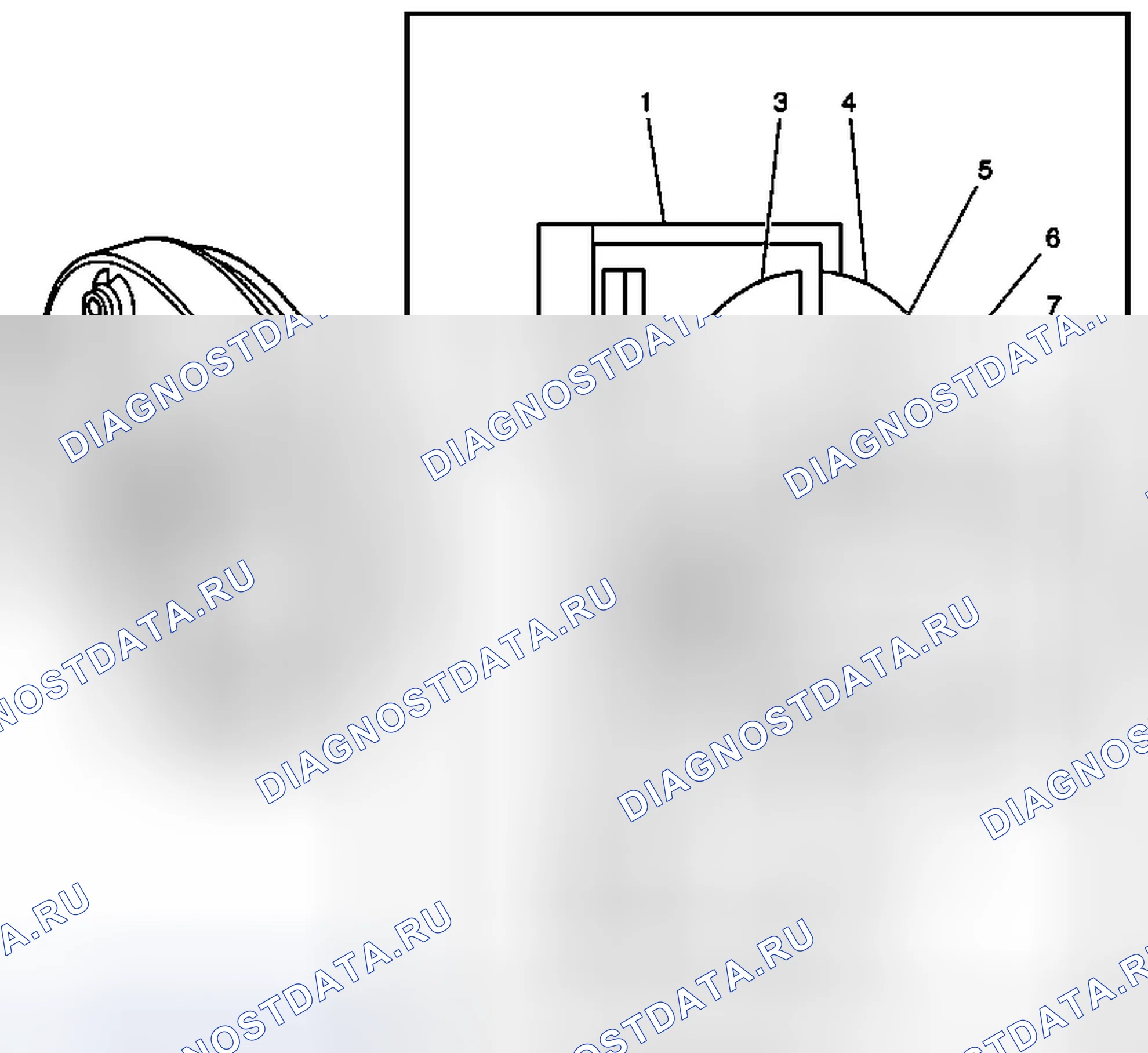 Рис. 54: Механические компоненты. Chevrolet Spark M300