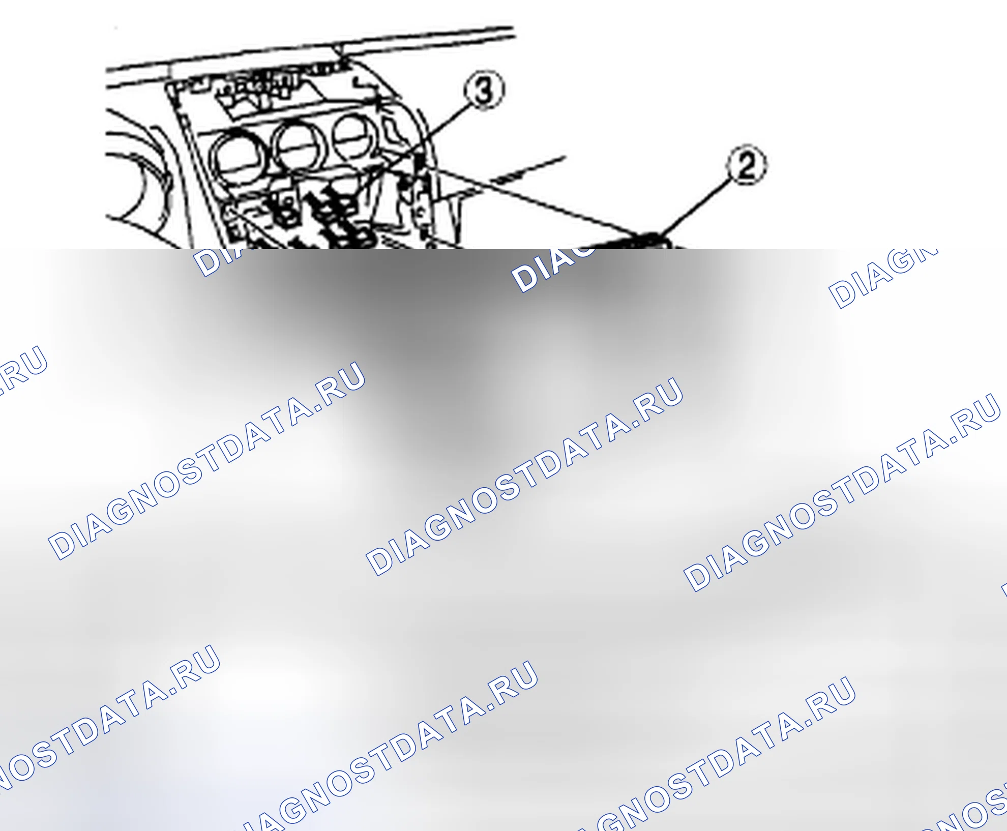Рис. 23: ДЕМОНТАЖ / МОНТАЖ АУДИОБЛОКА. Mazda CX-7 I