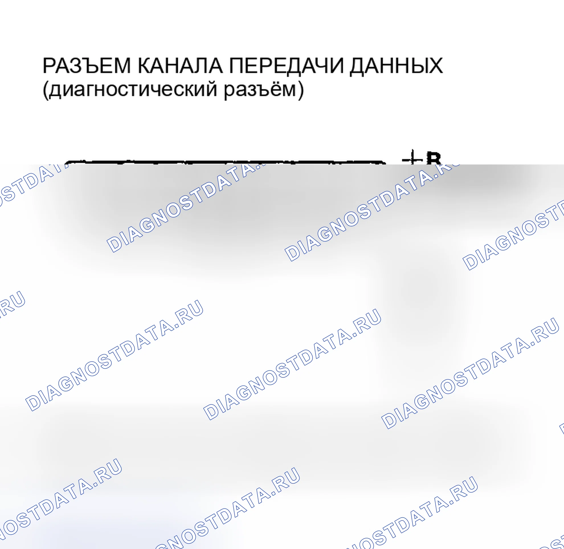 Рис. 84: Устранение неполадок в цепи диагностический разъём. Honda CR-V II