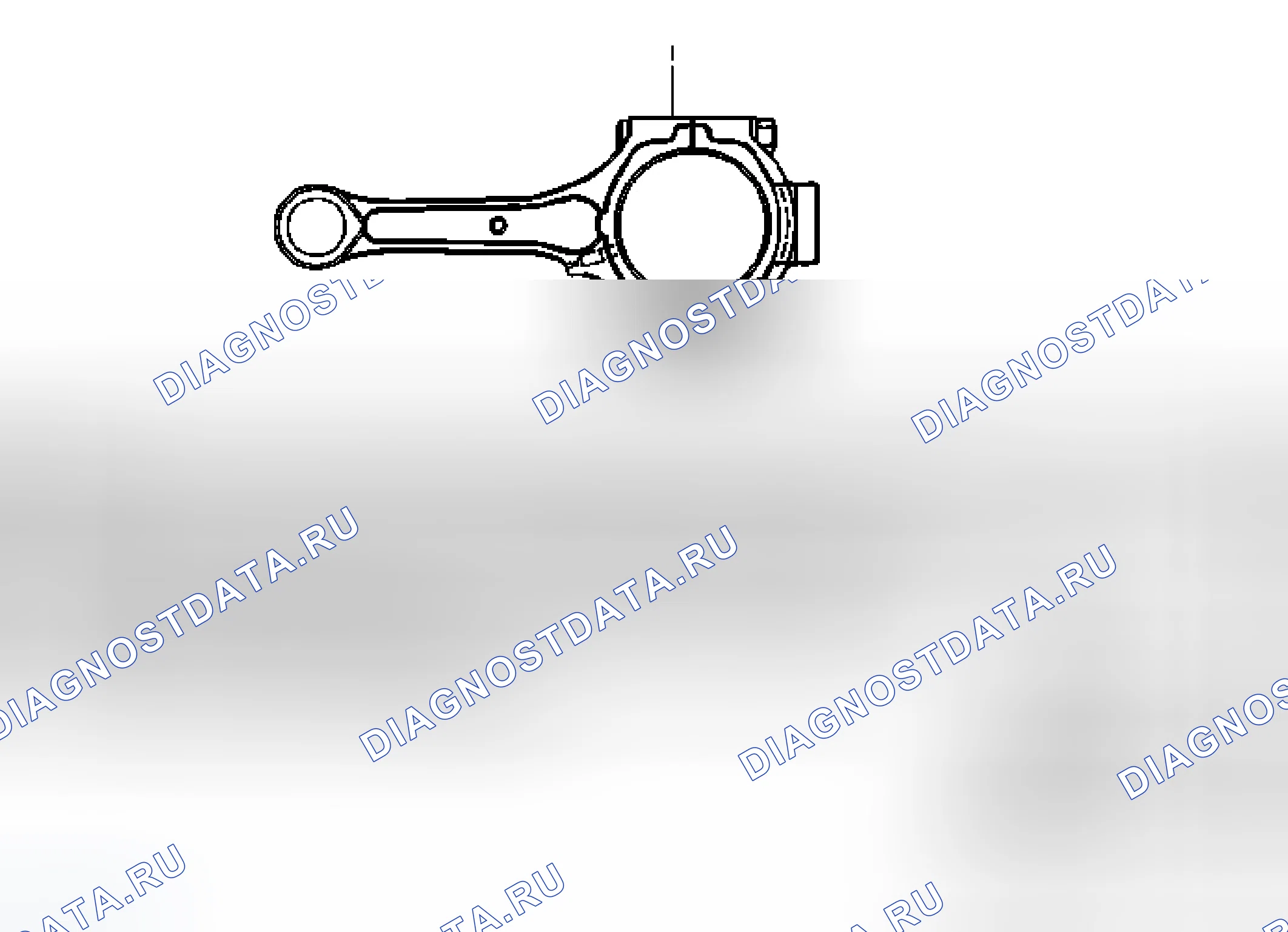 Рис. 180: Выбор подшипника шатуна. Isuzu Axiom I