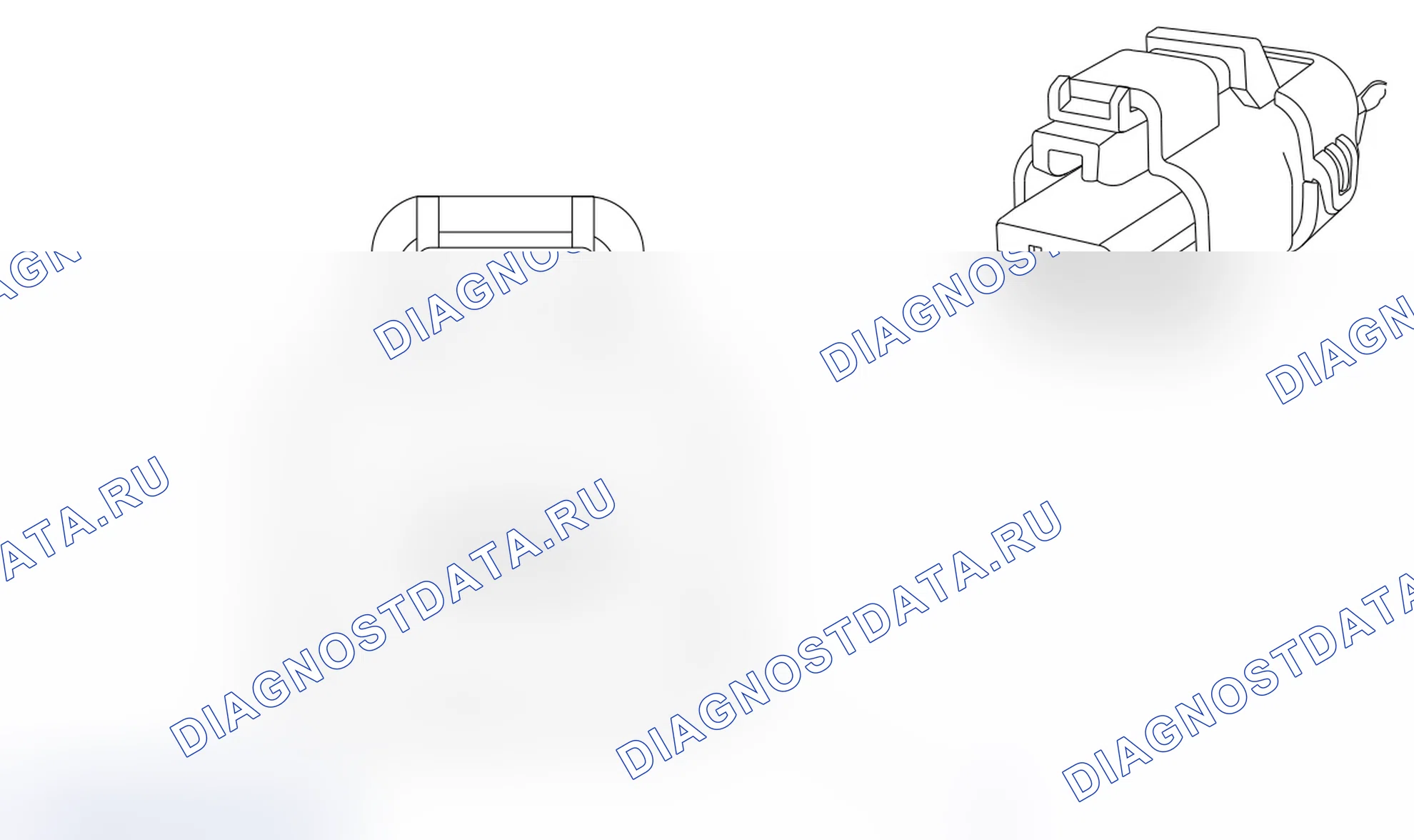 Распиновка разъёма B39. Opel Agila B