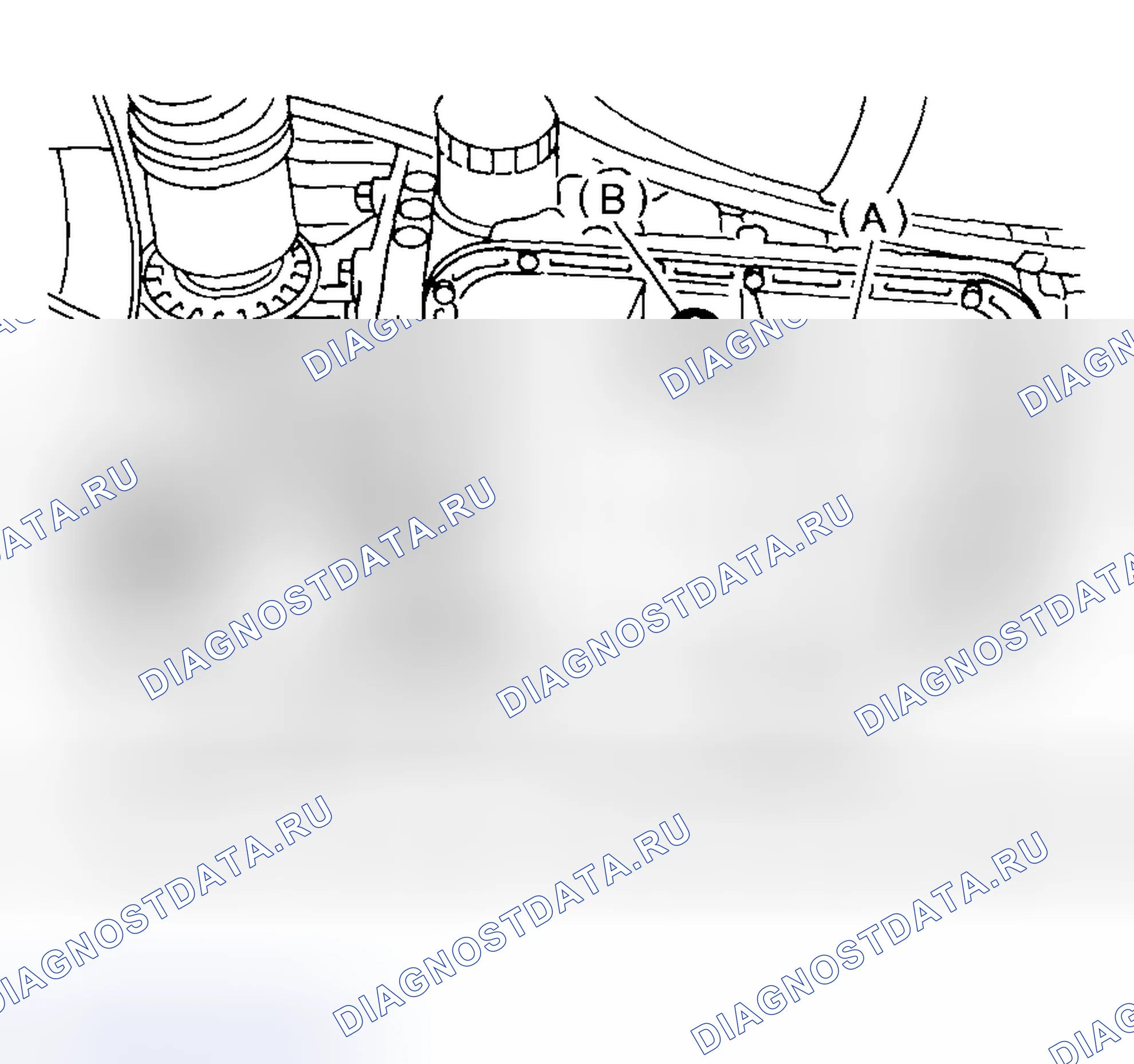 Рис. 243: Модель 2,5 л. Subaru Outback BH