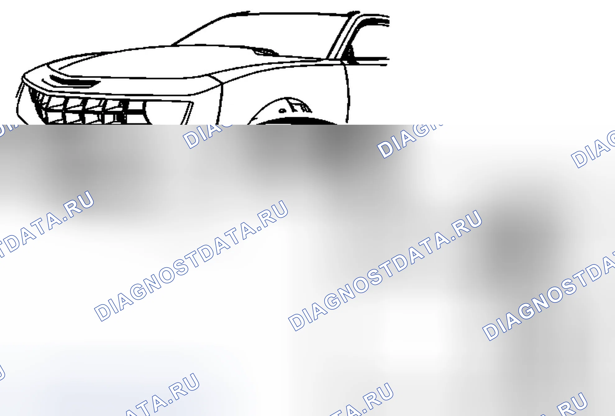 Рис. 24: Замена лампы маркера передней стороны. Chevrolet Camaro V