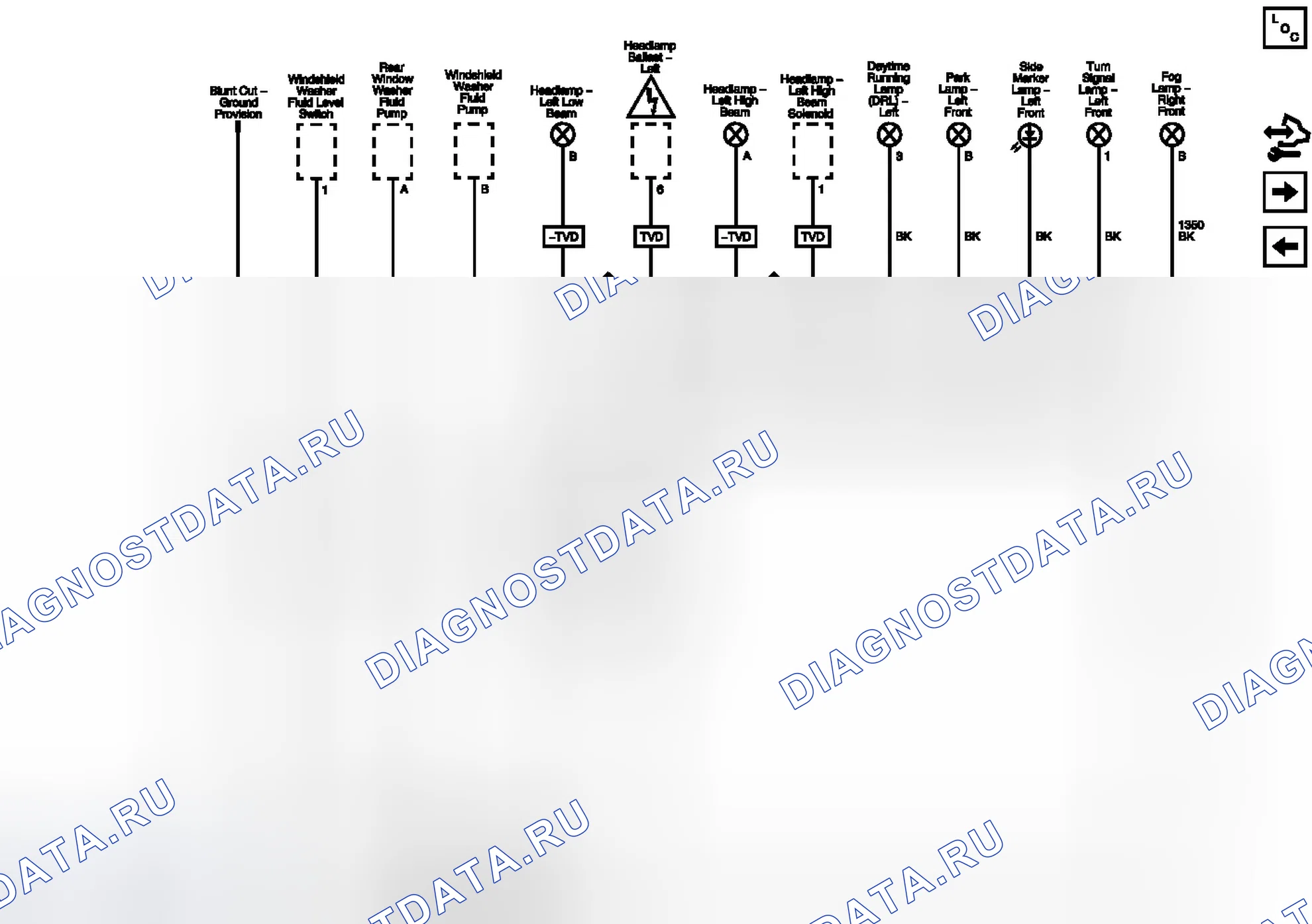 Рис. 59: G101, G103 и G113 (Z88). Buick Enclave I