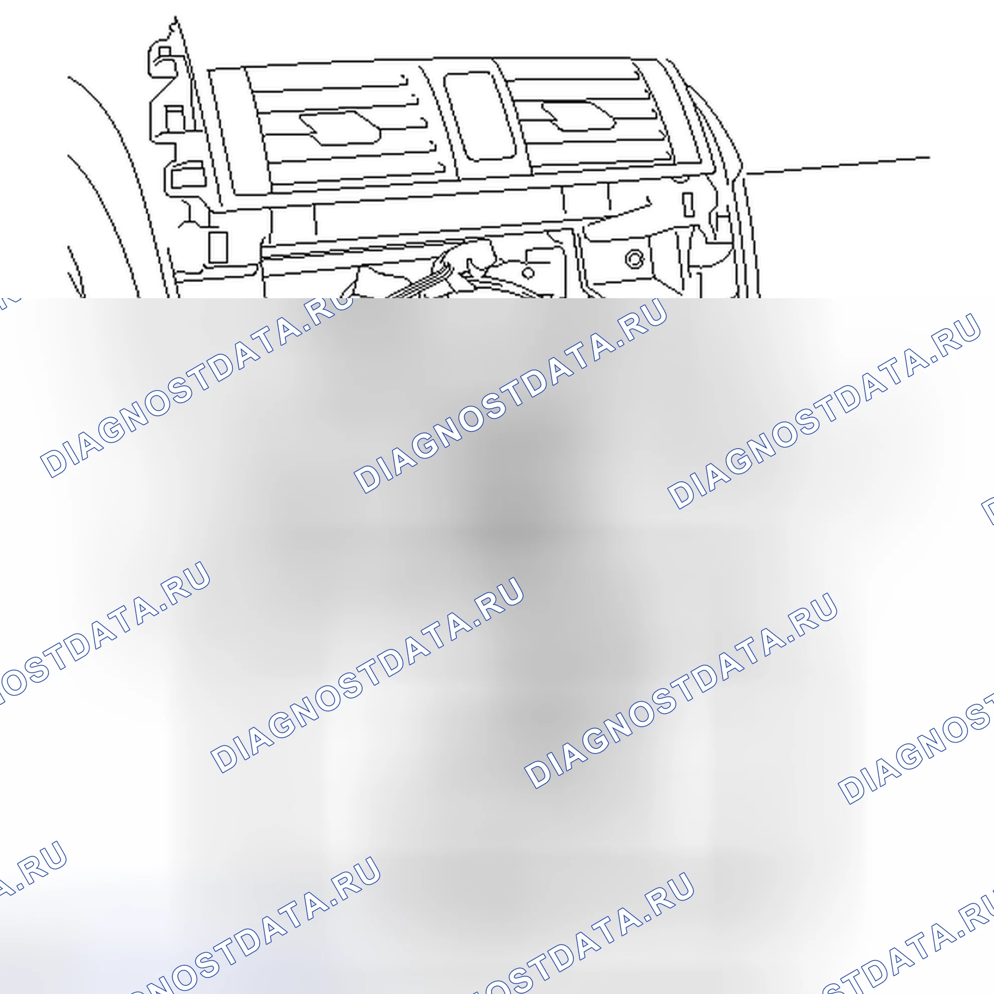 Рис. 36: ДЕМОНТАЖ. Toyota Corolla X рестайлинг