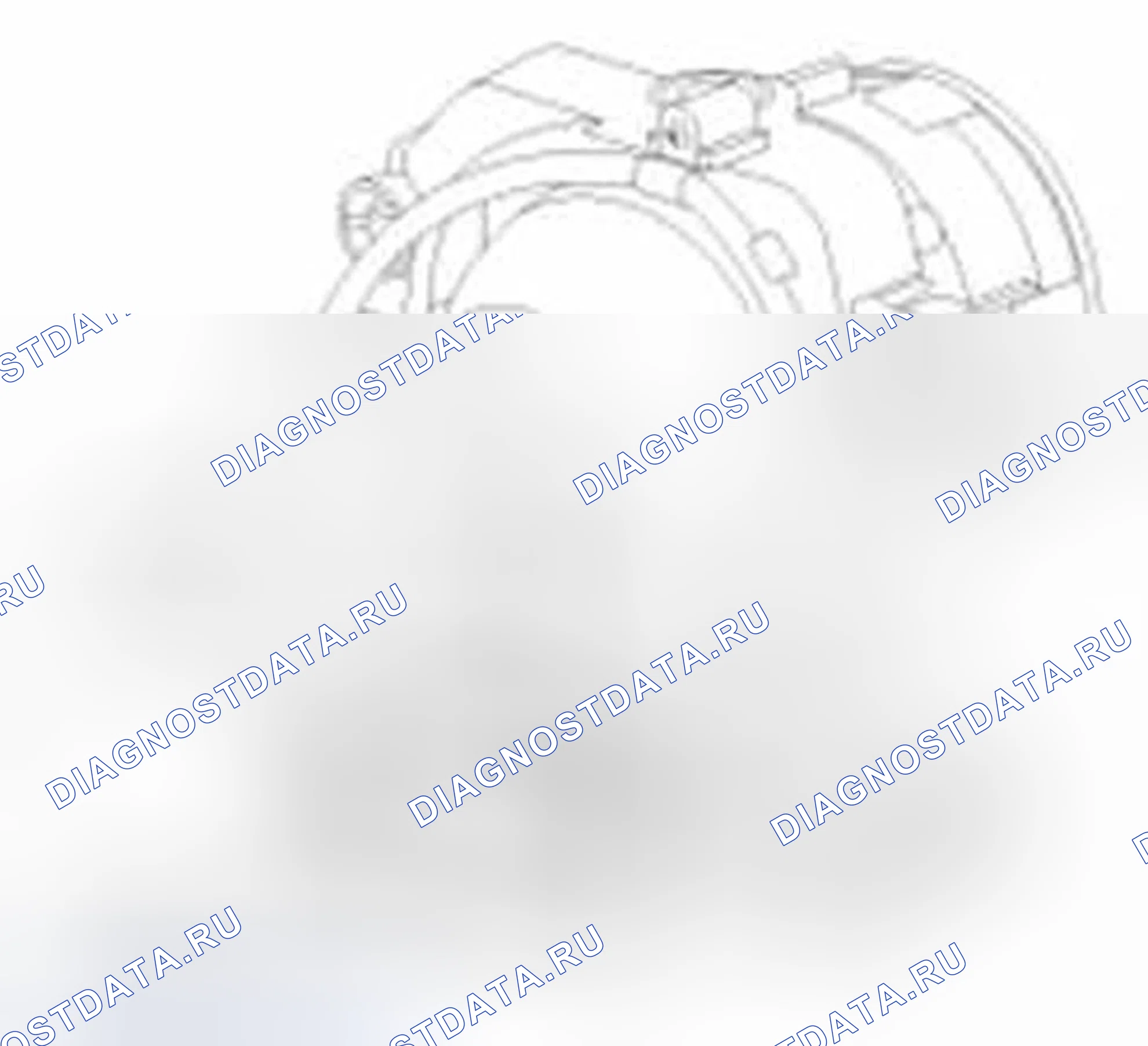 Рис. 19: Поворотный привод (A). Hyundai Equus II