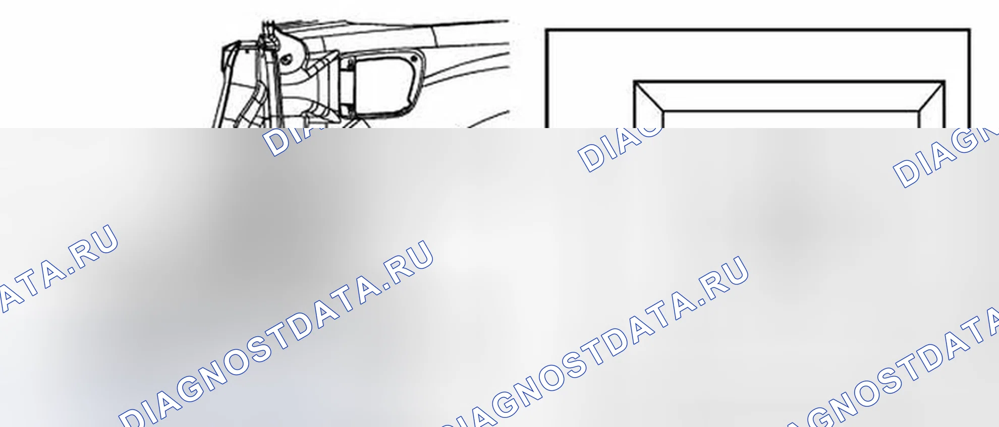 Рис. 7: Замена эмблемы / паспортной таблички квартальной панели. Chevrolet Corvette C6