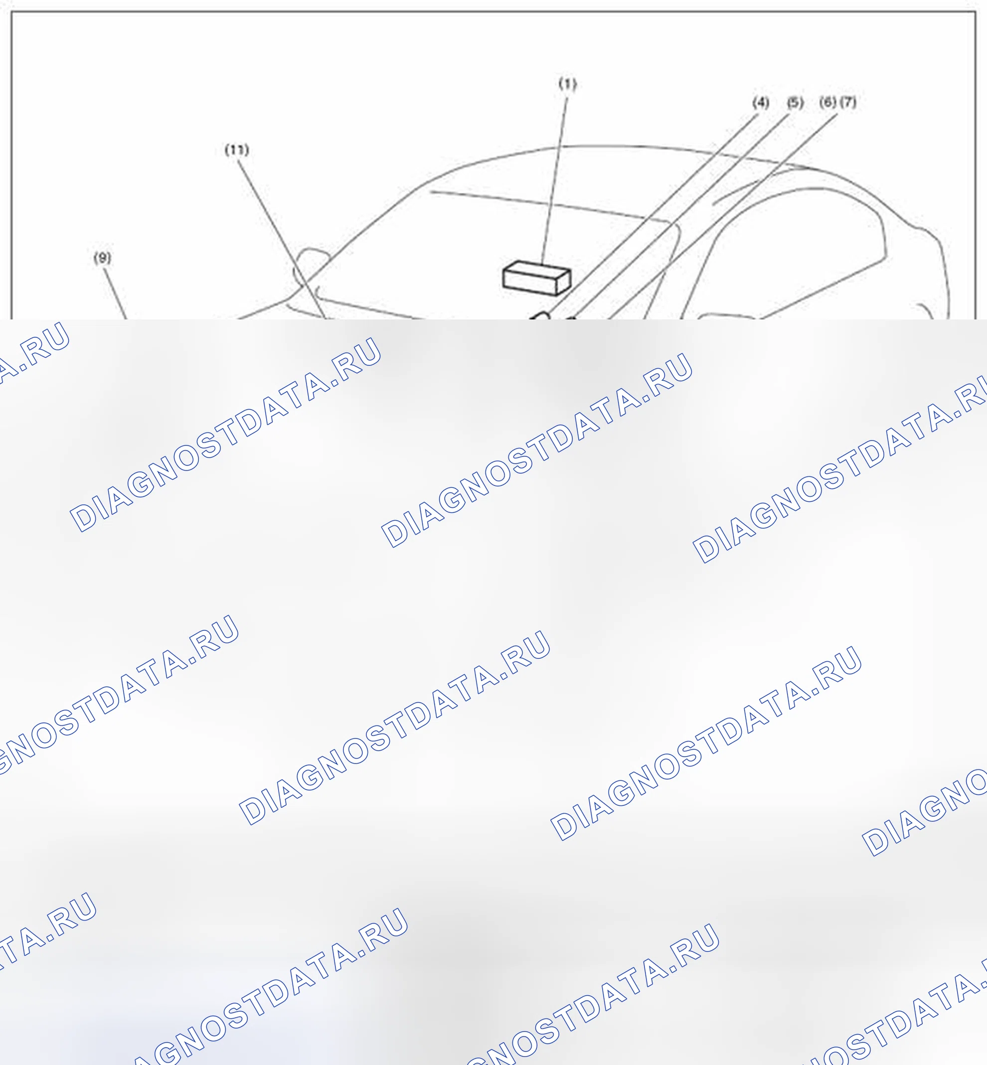 Рис. 40: РАСПОЛОЖЕНИЕ. Subaru Outback BR рестайлинг