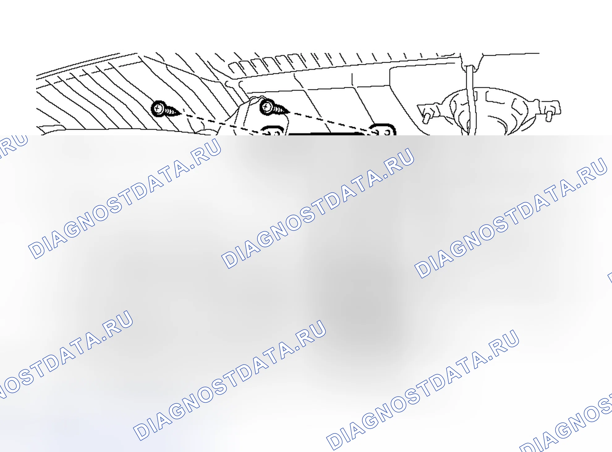Рис. 132: ДЕМОНТАЖ. Toyota Avalon XX30