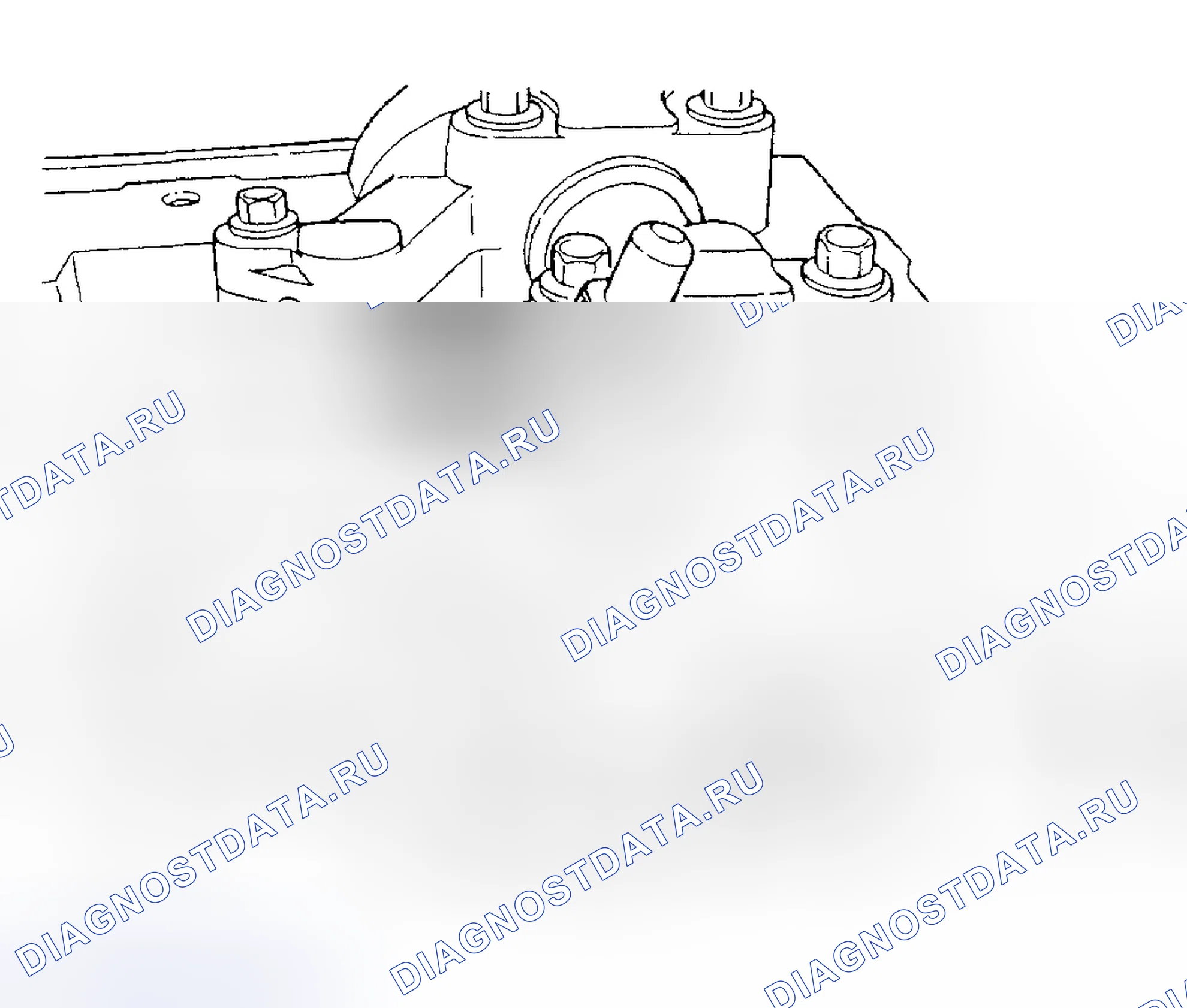 Рис. 442: ДЕМОНТАЖ. Chrysler Sebring II рестайлинг