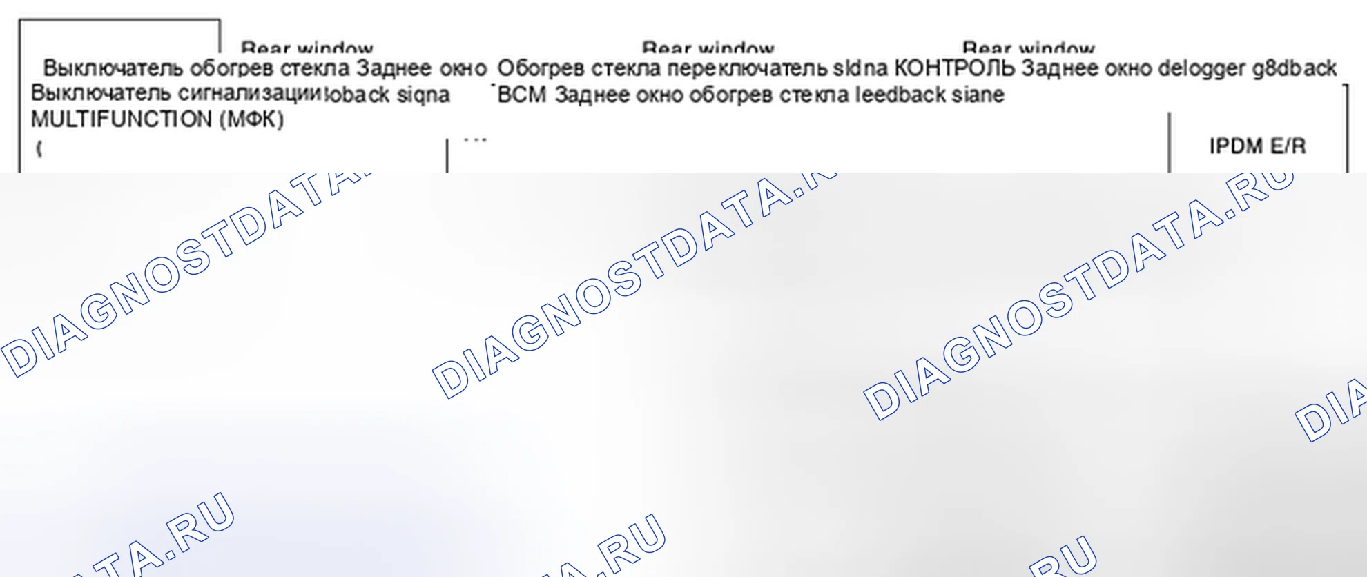 Рис. 2: Схема системы. Infiniti QX56 II