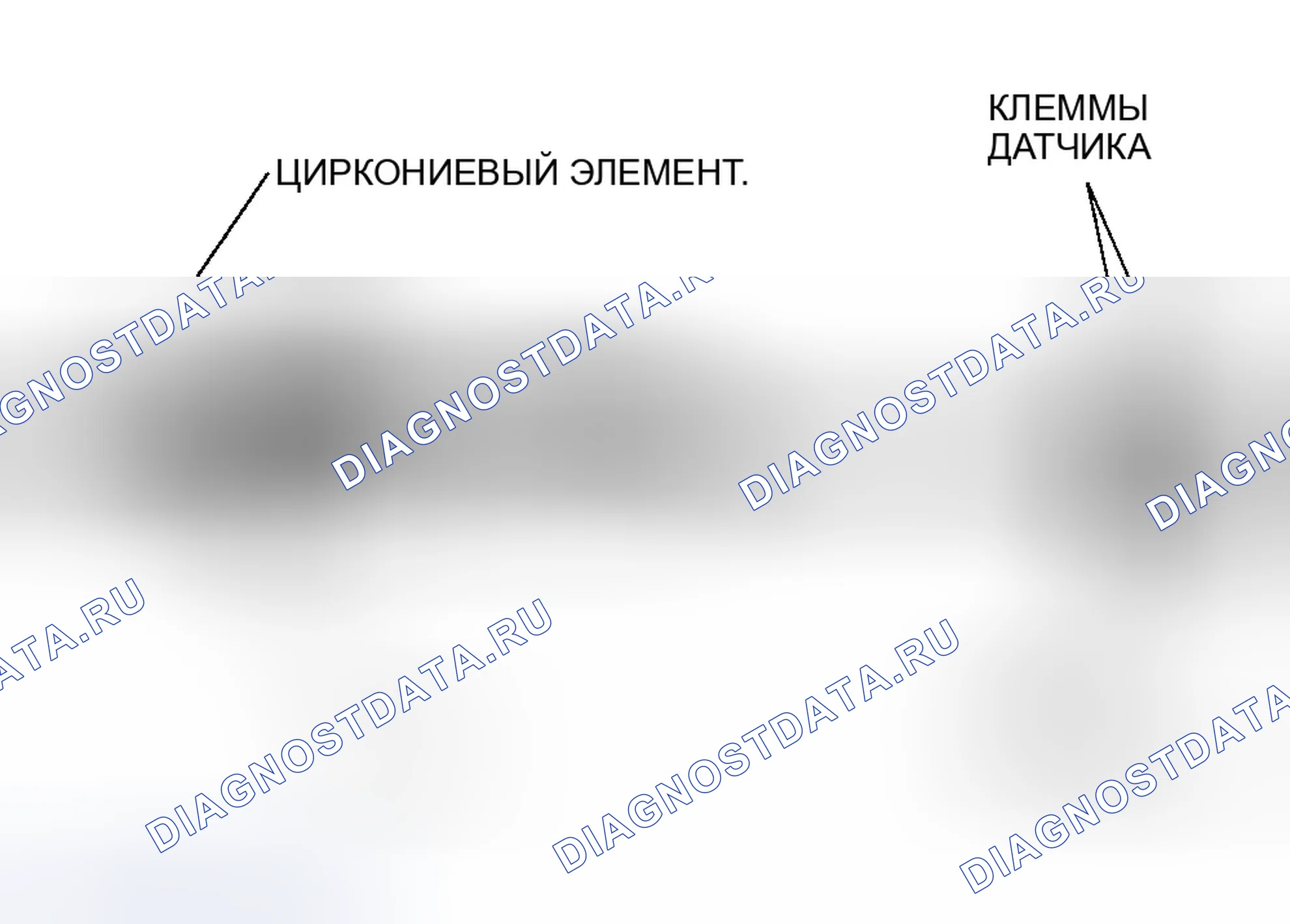 Рис. 33: Датчик вторичного нагретого кислорода (вторичный подогреваемый кислородный датчик). Honda Odyssey III