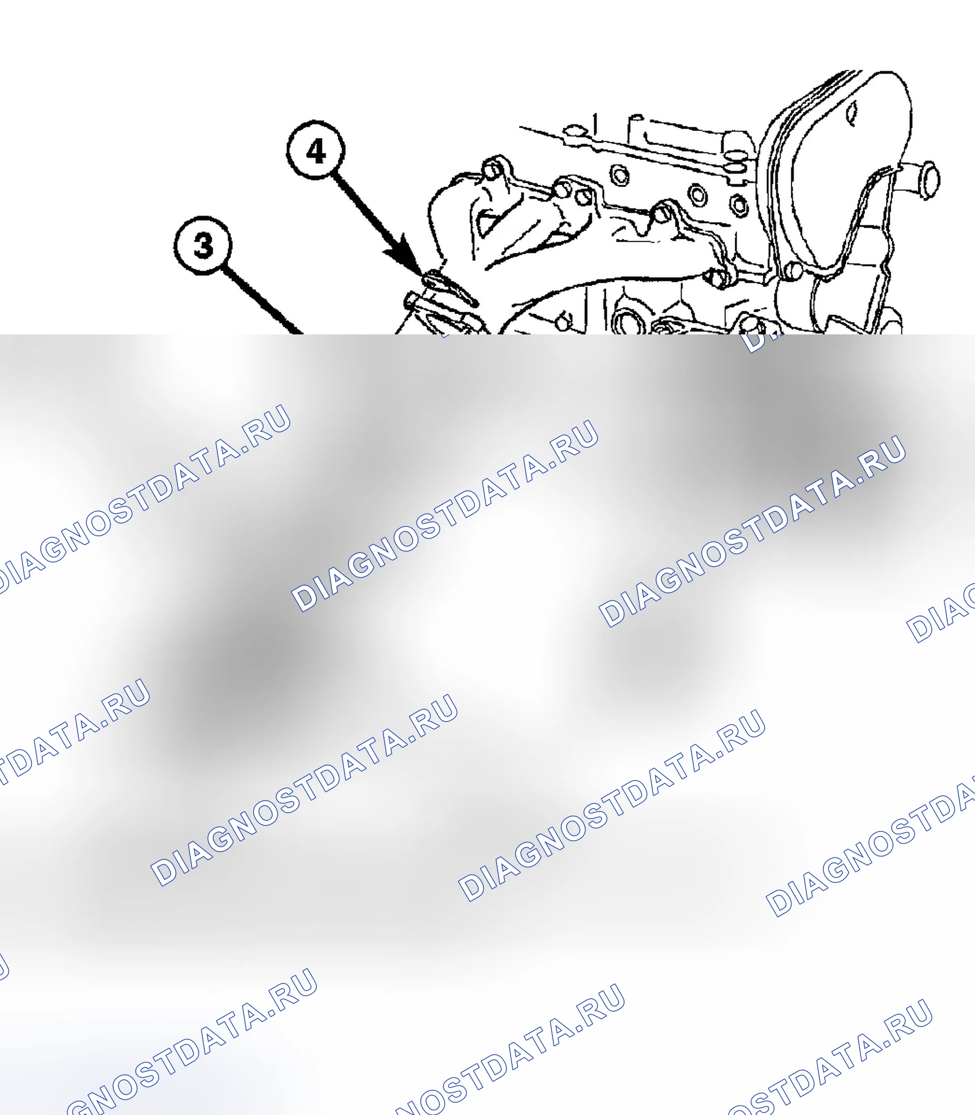 Рис. 13: НАСОС (ДВИГАТЕЛЬ 2,4 л). Chrysler Town & Country IV