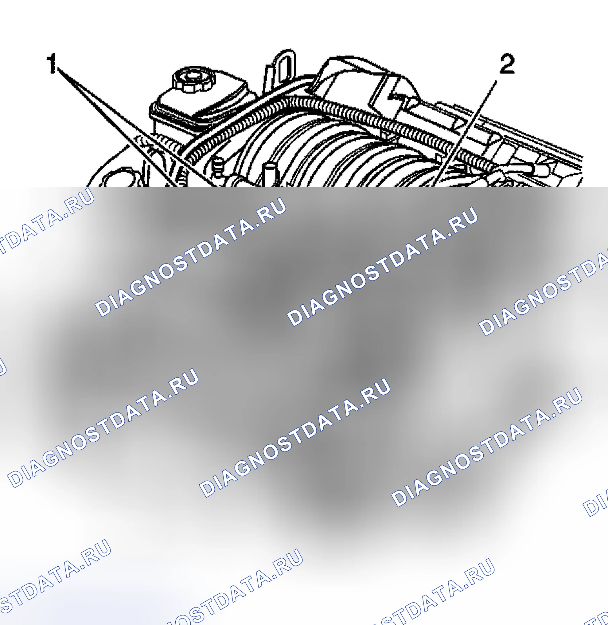Рис. 152: Порядок демонтажа. Hyundai Terracan I