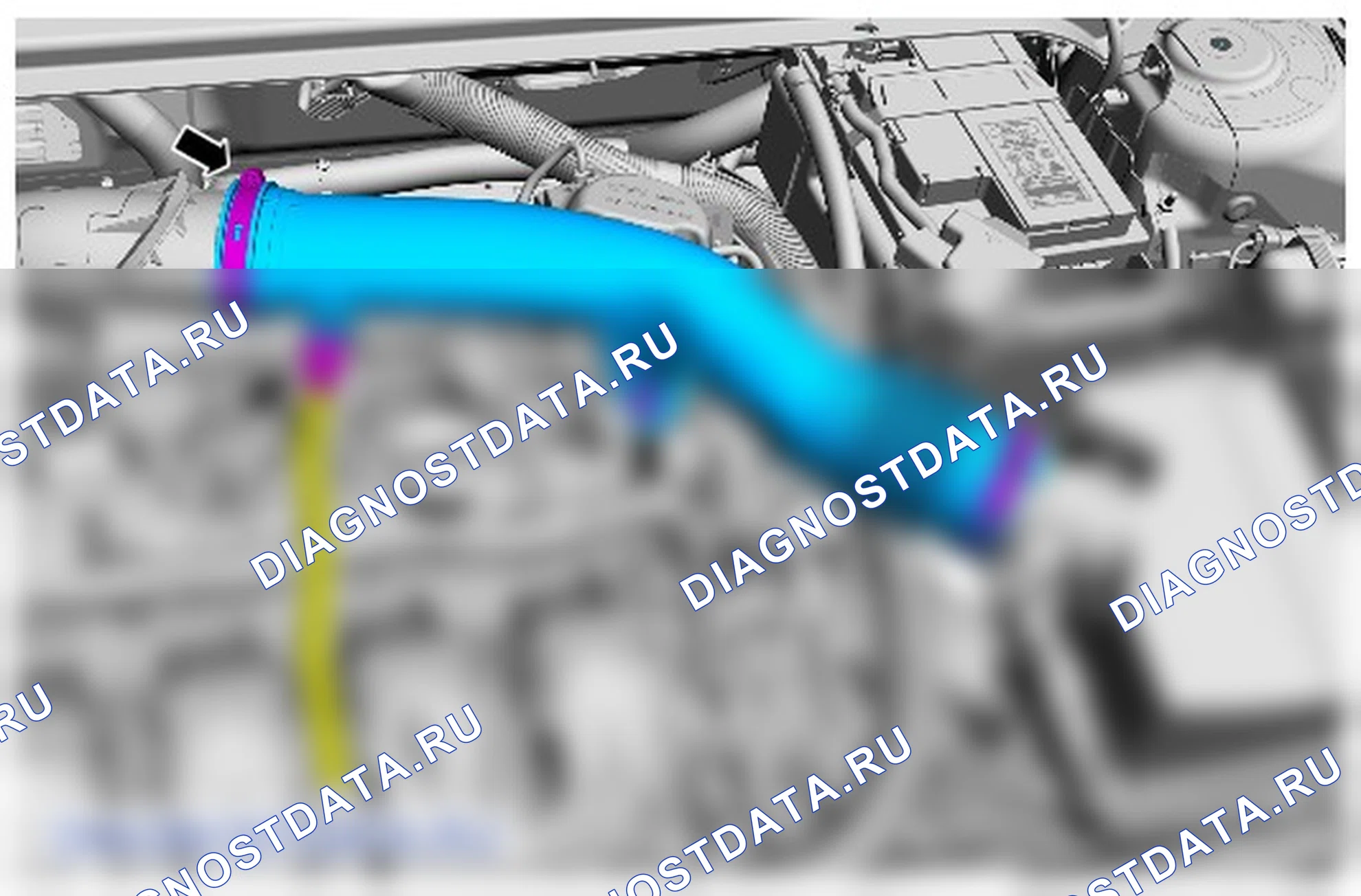 Как снять и установить тормозной вакуумный насос. Ford Galaxy III