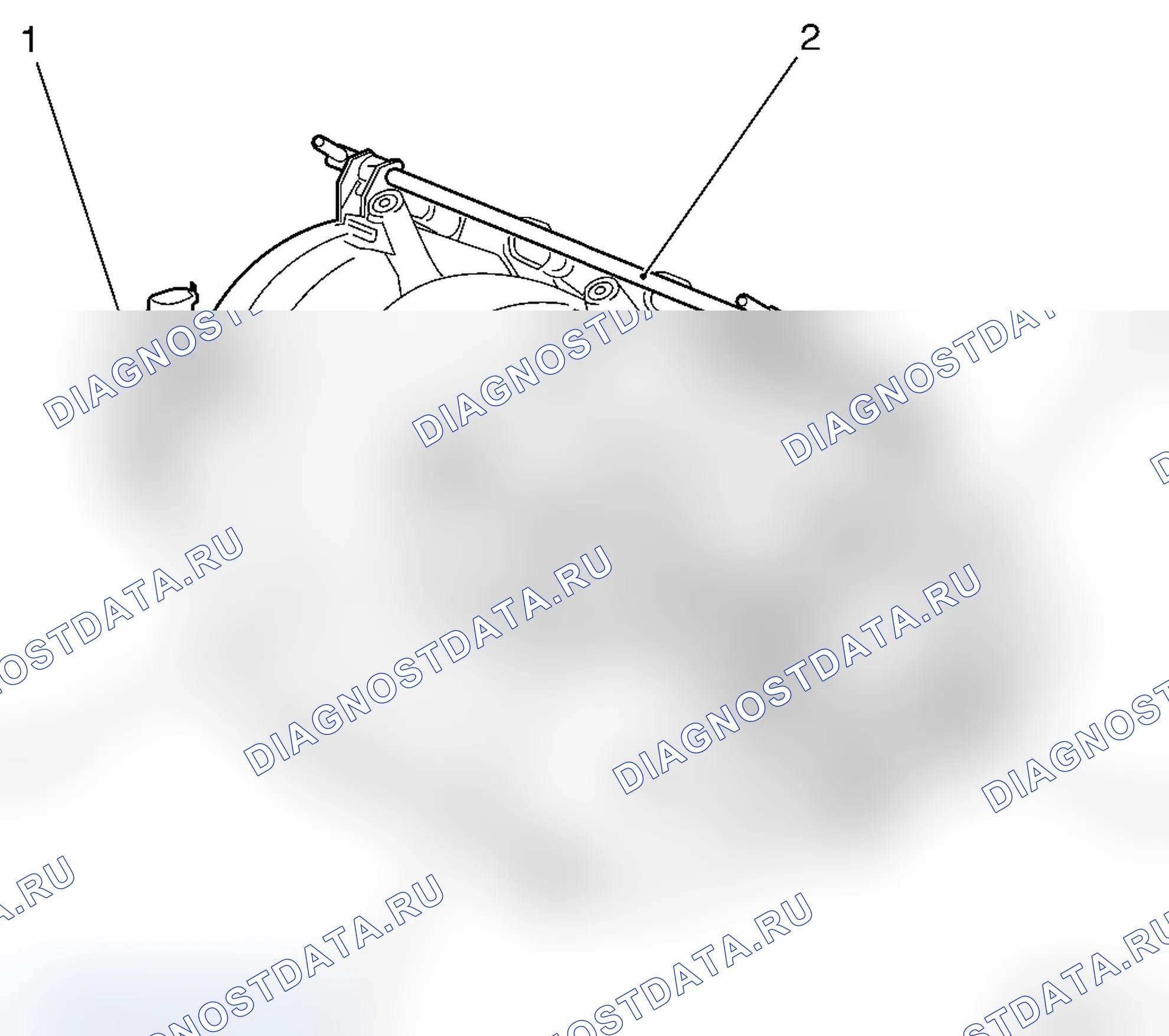 Впускной коллектор - бензиновый двигатель Z 18 XER DOHC-I. Opel Zafira B