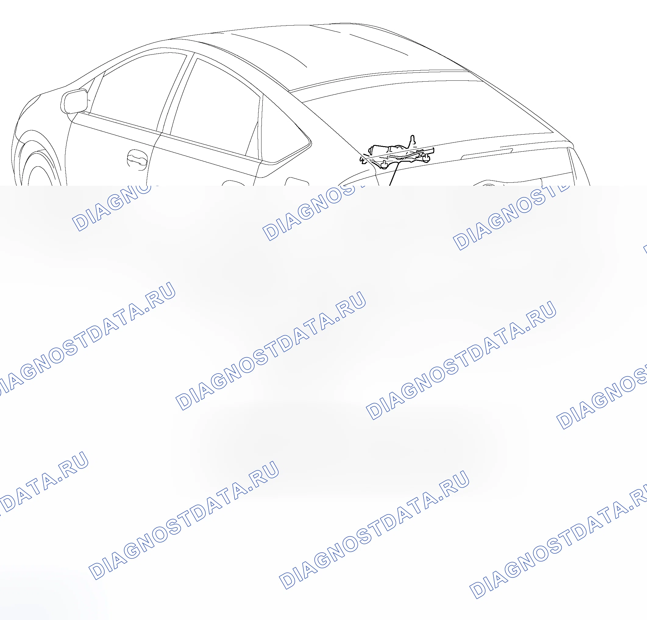 Рис. 30: КОМПОНЕНТЫ. Toyota Prius II рестайлинг