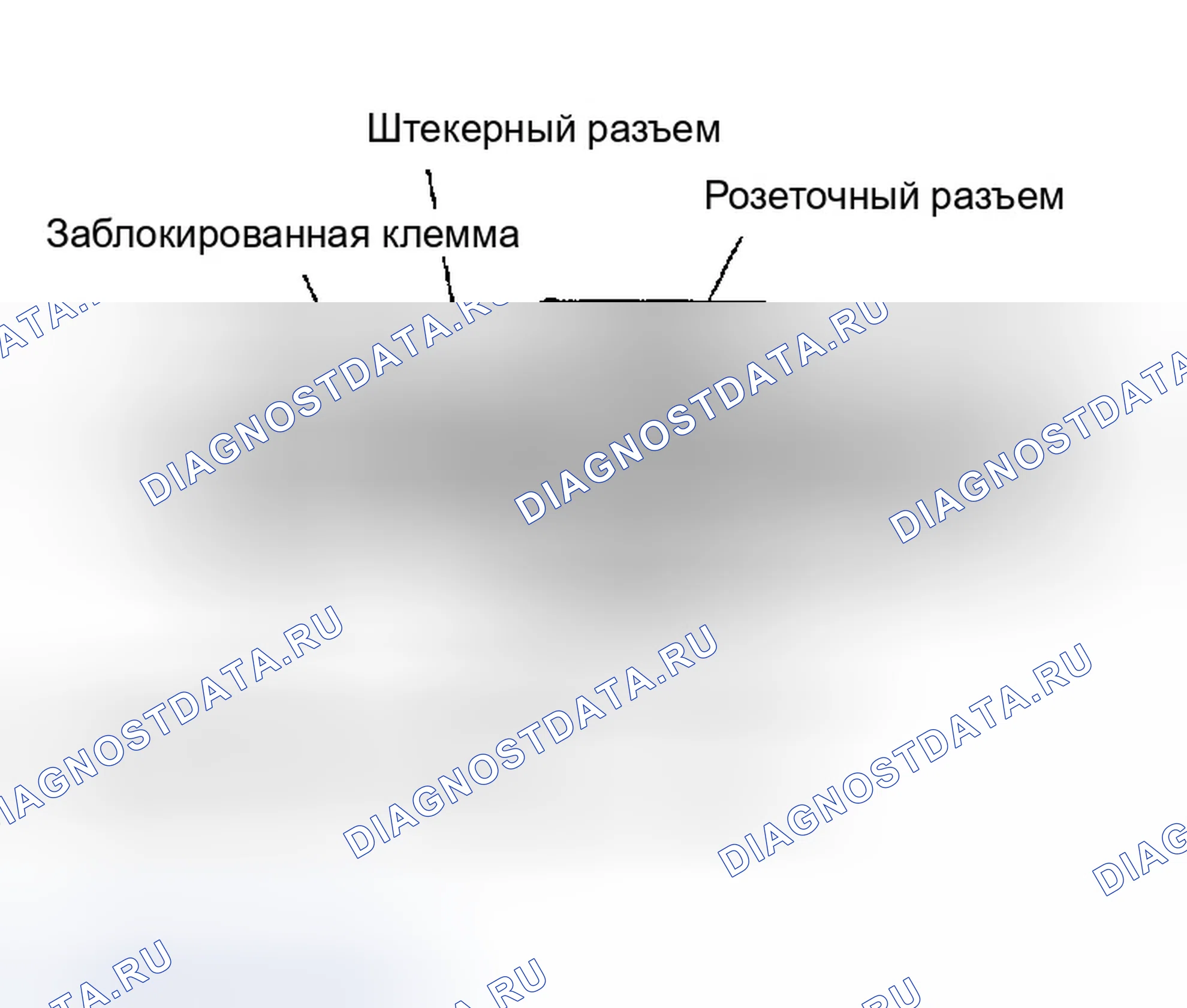 Рис. 2: Проверка клеммного замка. Infiniti I35 II