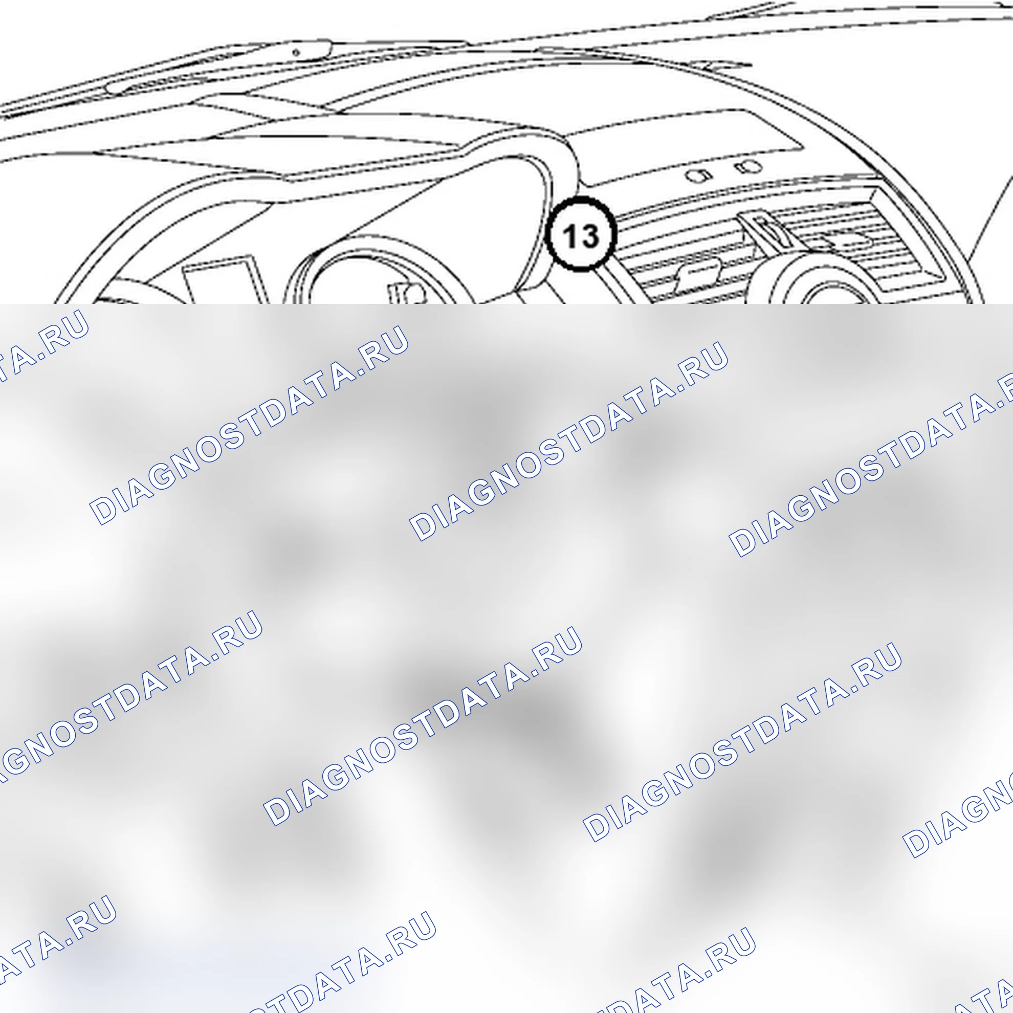 Приборная панель — вариант 2. Renault Scenic II