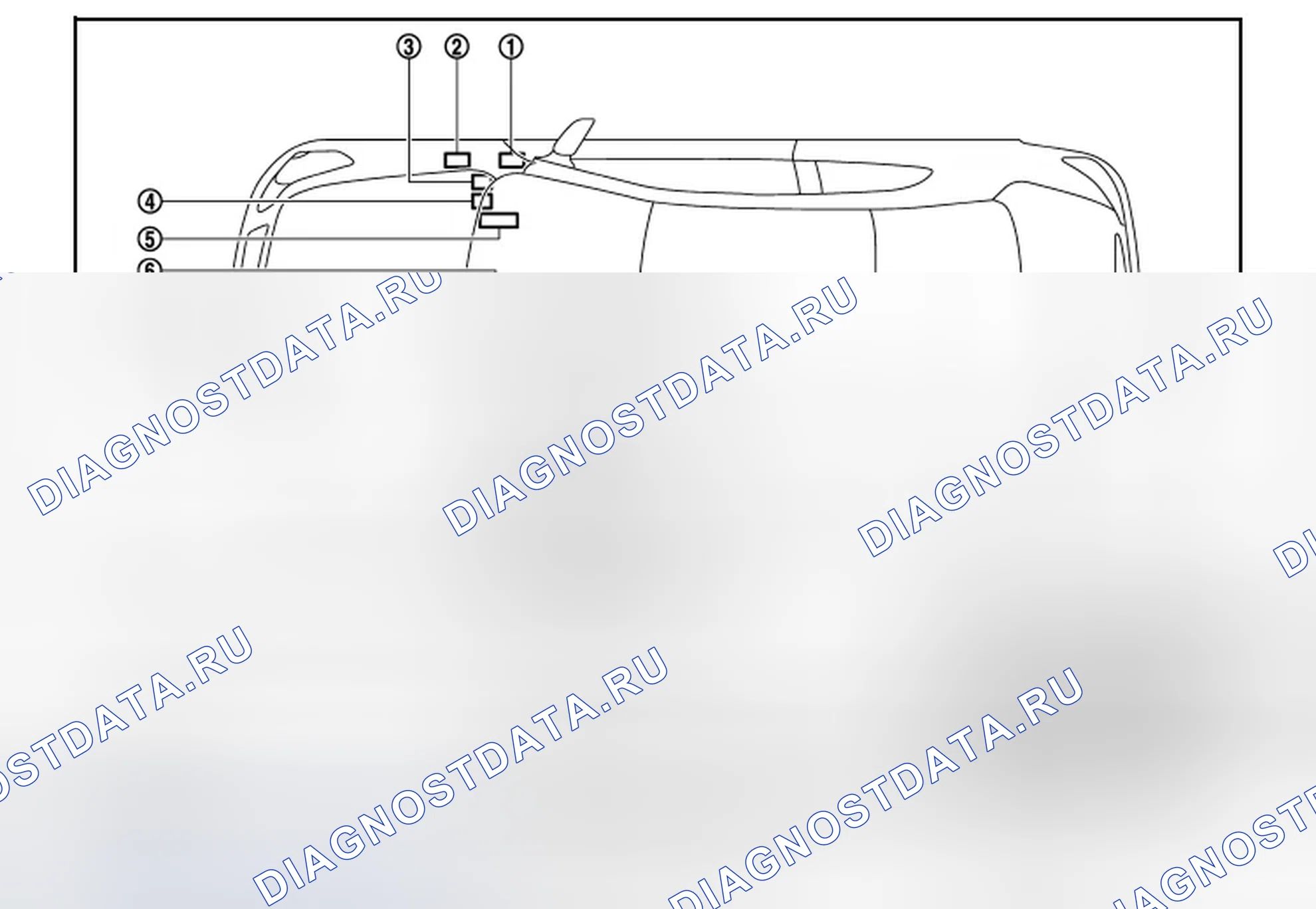 Рис. 178: Расположение компонентов. Infiniti G37 IV рестайлинг