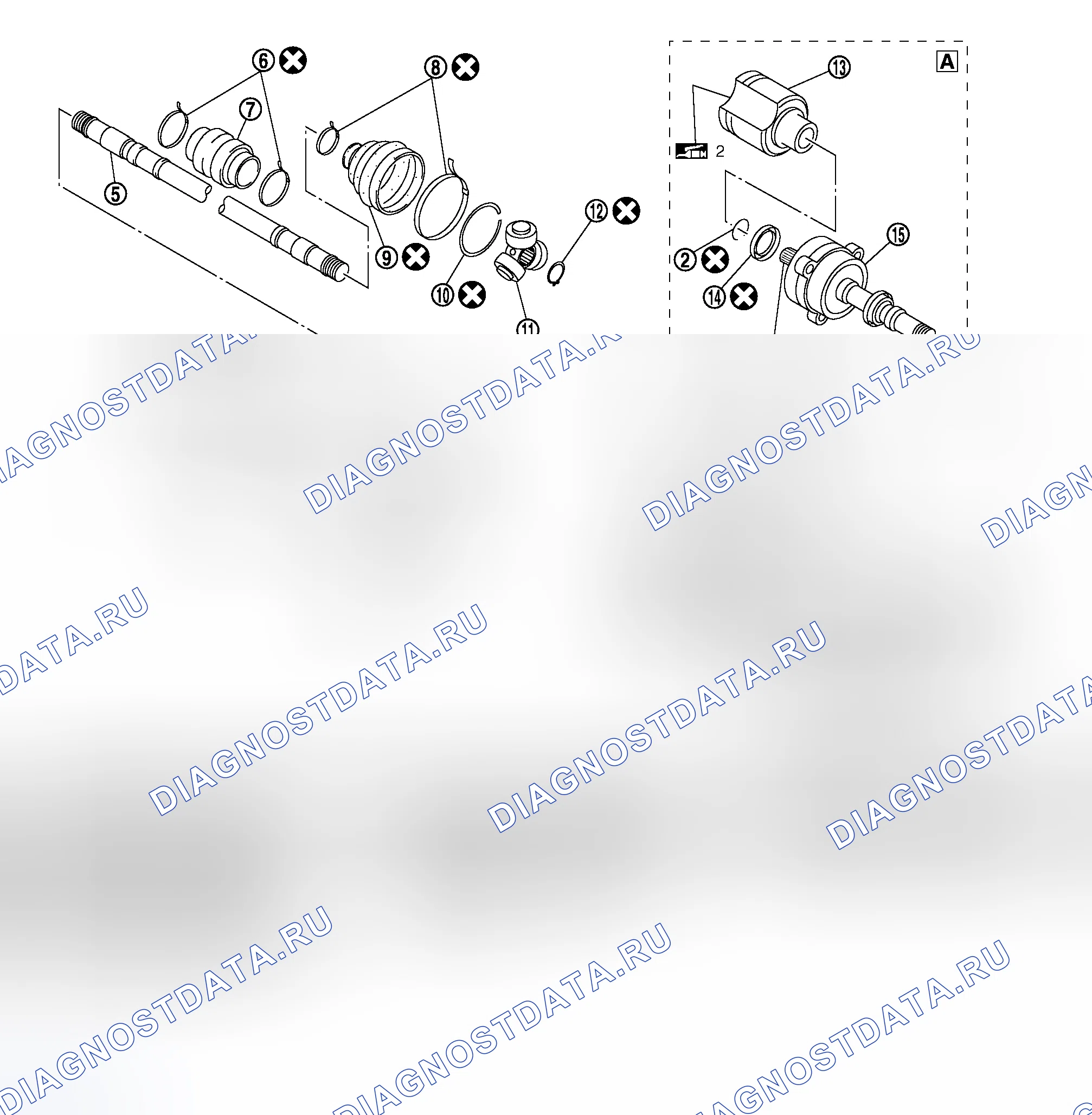 Рис. 33: КОМПОНЕНТЫ. Honda Integra I