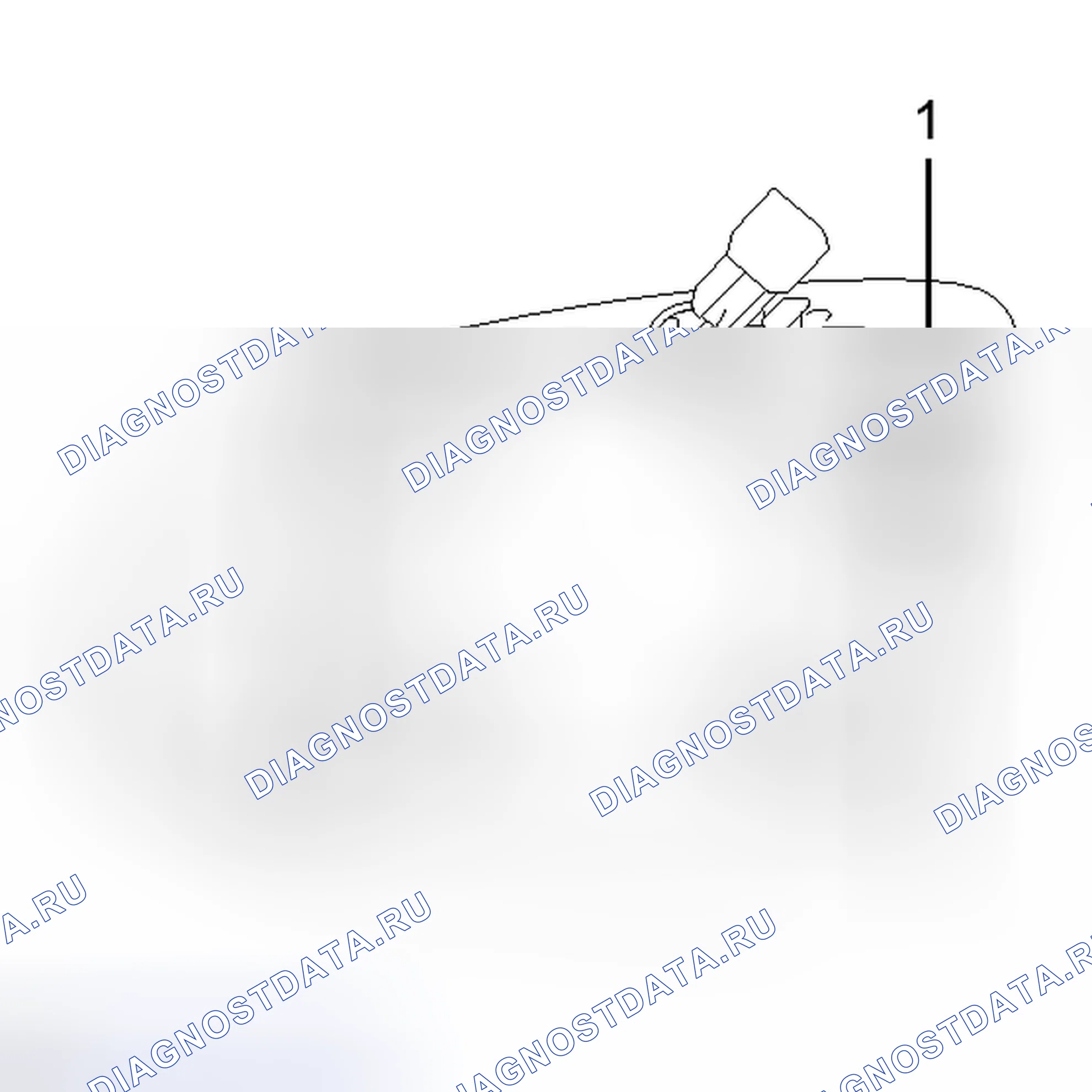Рис. 23: ПРОВЕРКА зеркала. Toyota Camry XV50