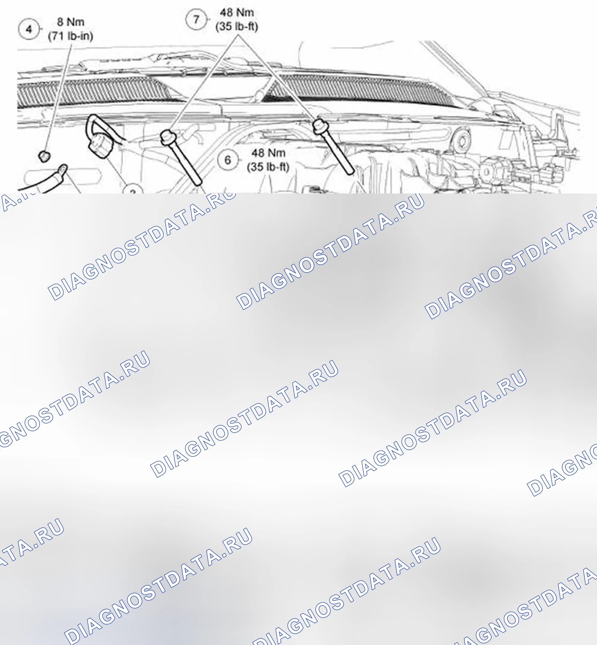 Рис. 1: Генератор - 4.0L SOHC. Ford Mustang V