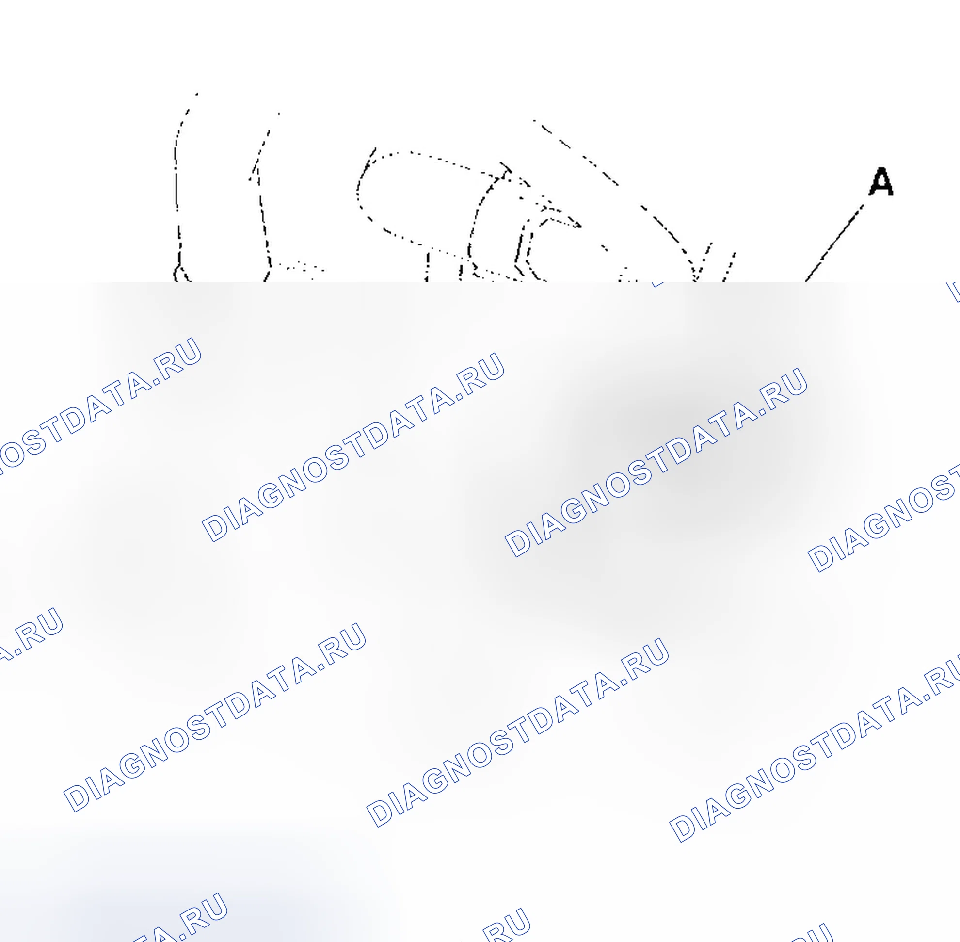 Рис. 272: Проверка уровня ATF. Honda Civic VII