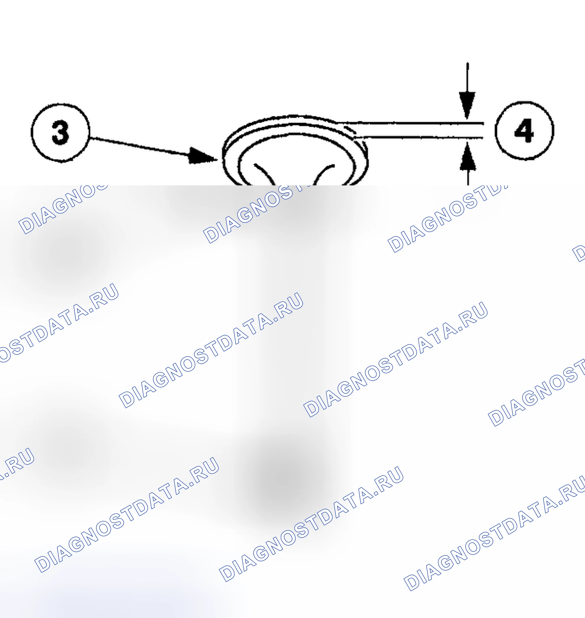 Рис. 376: Проверка клапанов. Hyundai ix20 I рестайлинг