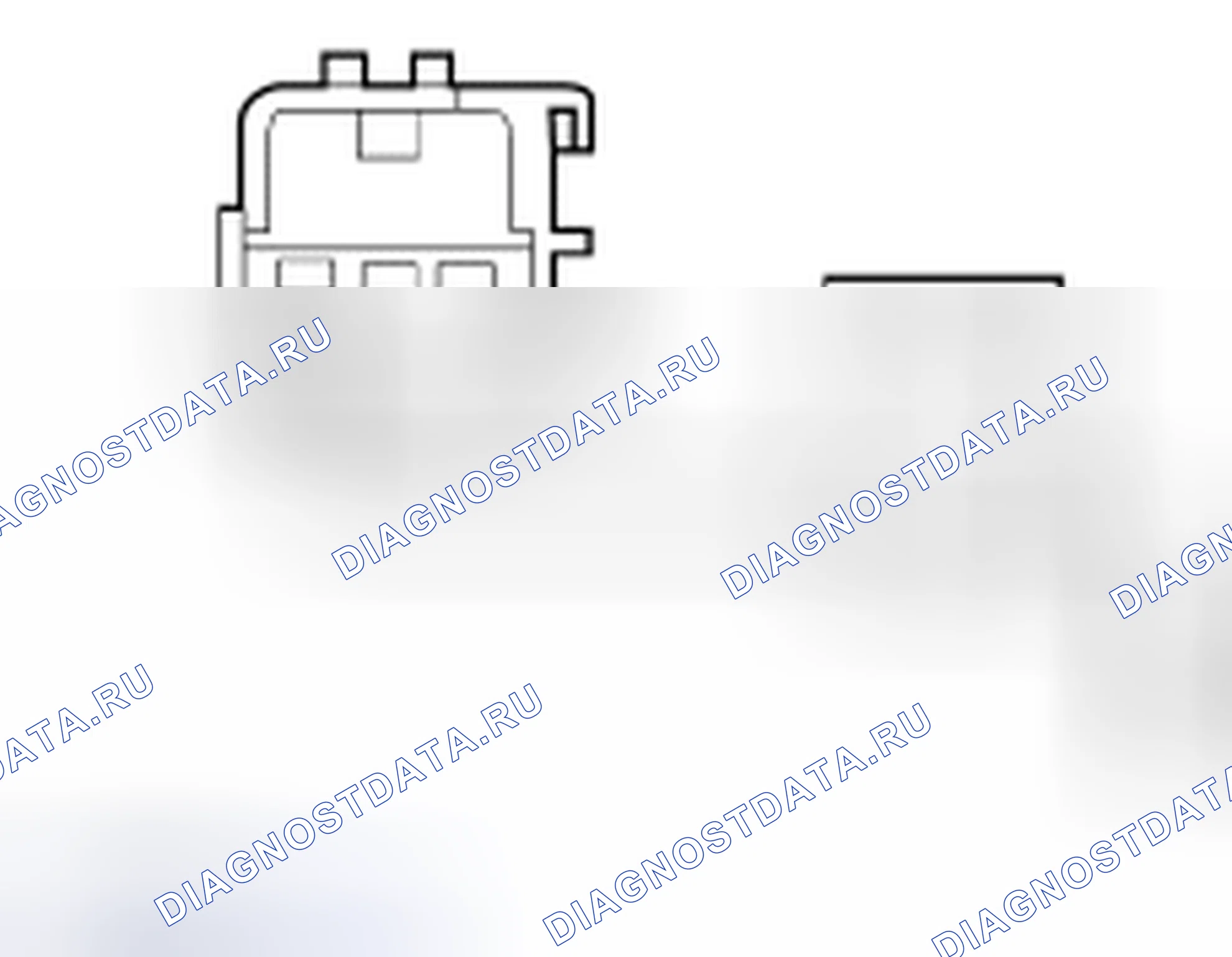 Рис. 4: диагностический тест A: ПЛОХОЙ ПРИЕМ - AM/FM. Hyundai ix55 I