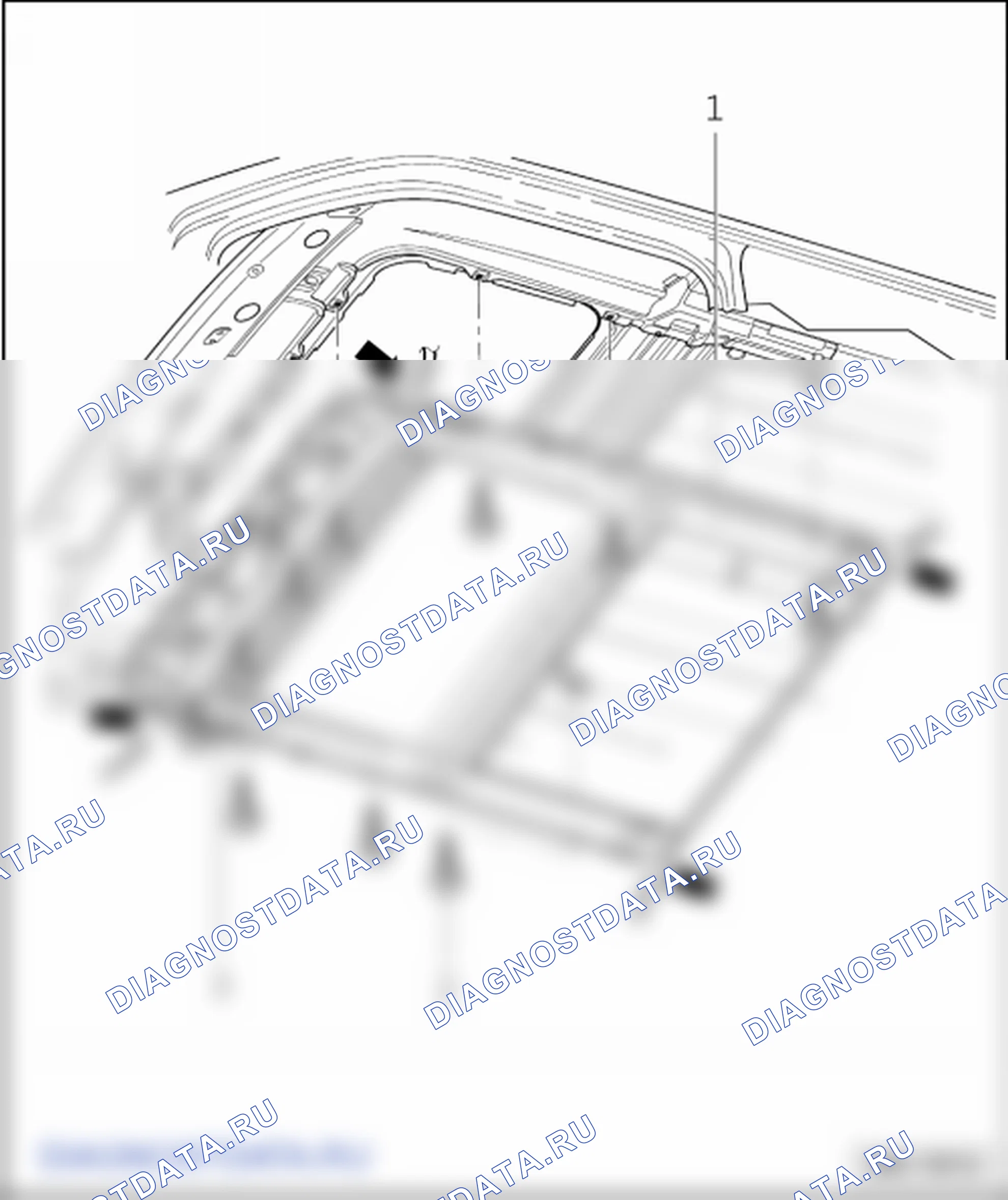 Подъемно-сдвижной стеклянный люк (Webasto). Volkswagen Transporter T5