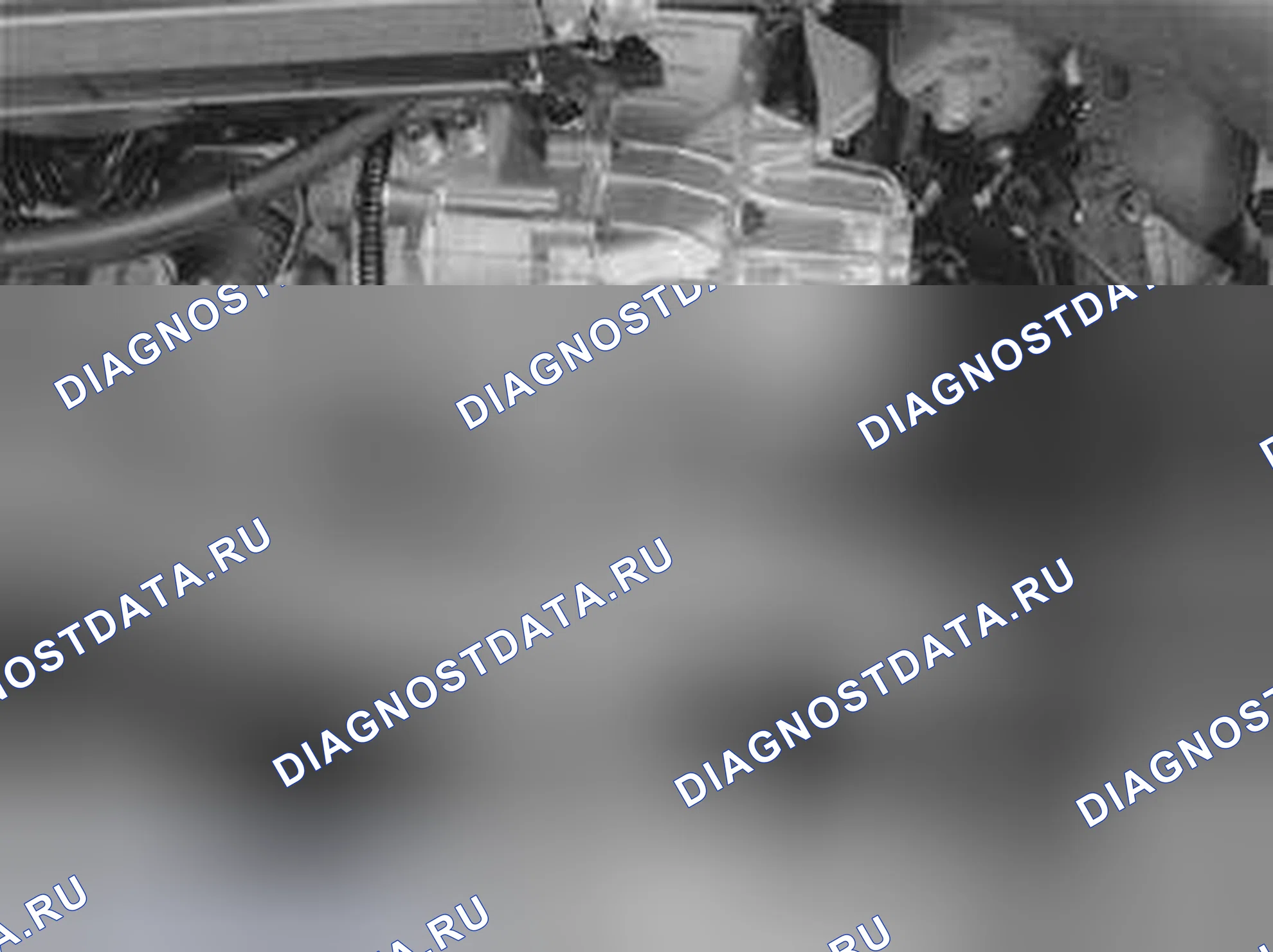 Рис. 394: Снятие коробки передач. Volvo S60 I