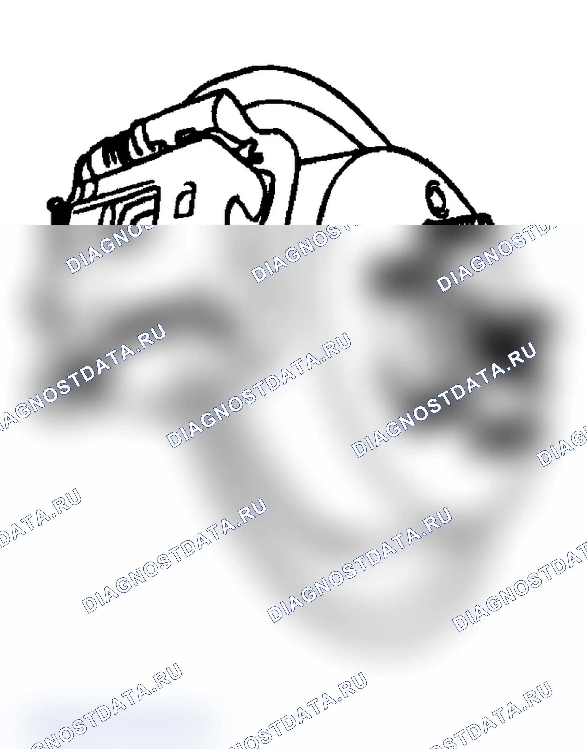 Рис. 33: ДЕМОНТАЖ. Hyundai Santa Fe I