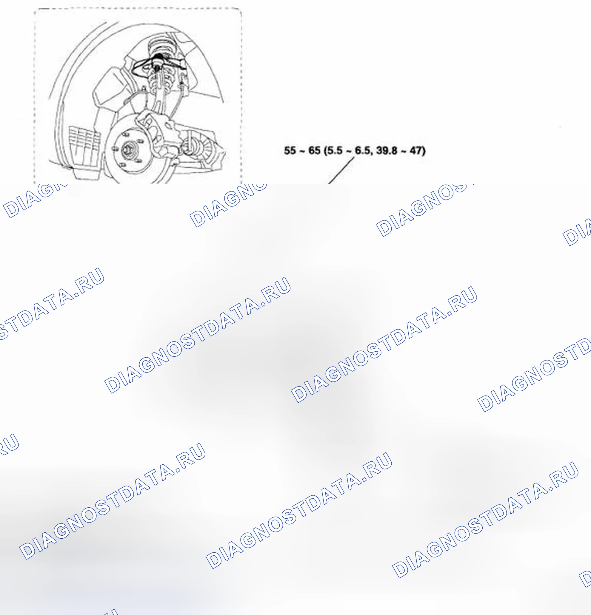 Рис. 22: КОМПОНЕНТЫ. Hyundai Azera I