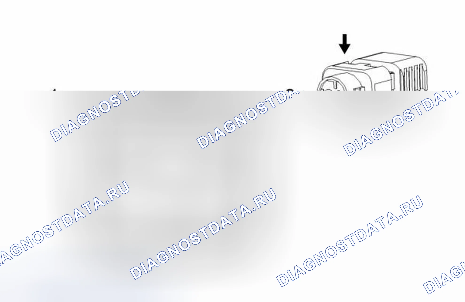 Рис. 297: F106R Боковой воздушный мешок - справа. Cadillac SRX II