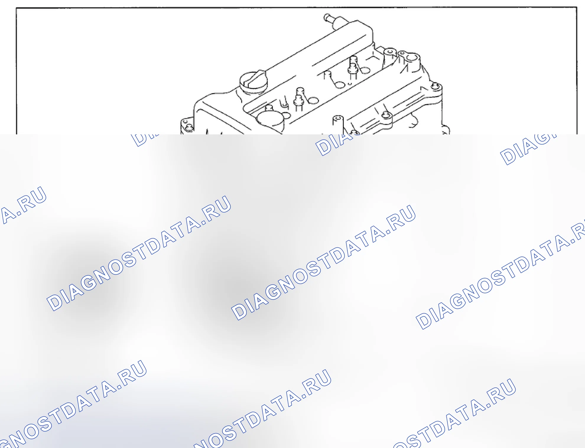 Рис. 229: РАЗБОРКА / СБОРКА ДВИГАТЕЛЯ [L5]. Mazda CX-7 I рестайлинг