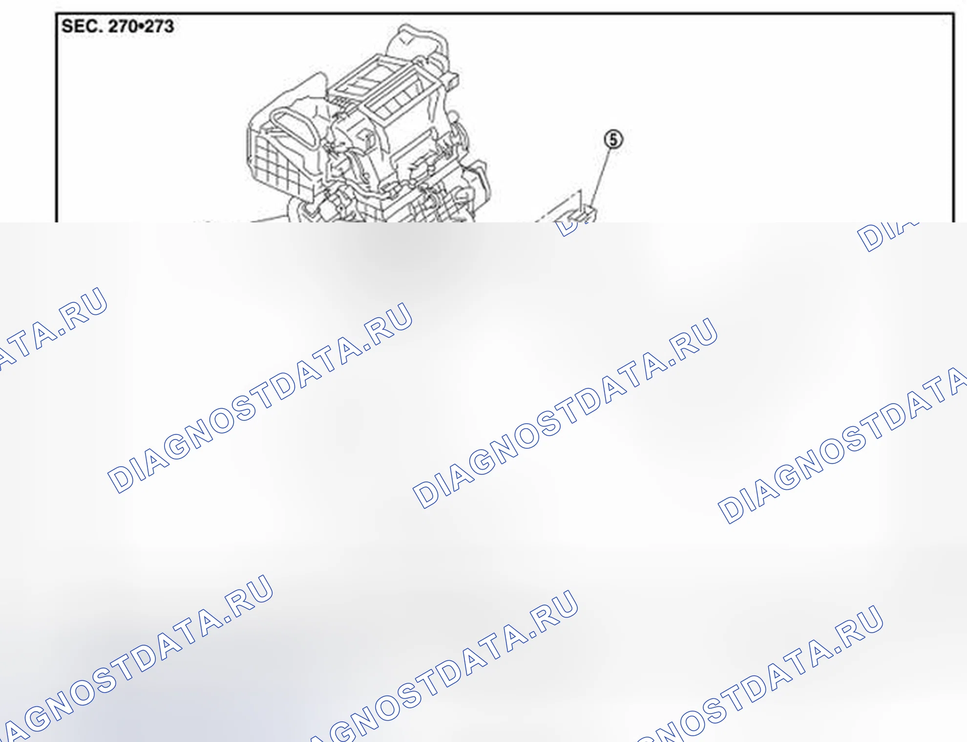 Рис. 353: ЗАДНЯЯ ЧАСТЬ. Nissan Leaf I