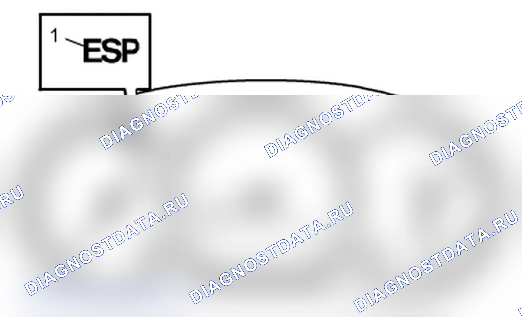 Рис. 9: Проверка предупредительной световой сигнализации ESP®. Suzuki Grand Vitara II рестайлинг