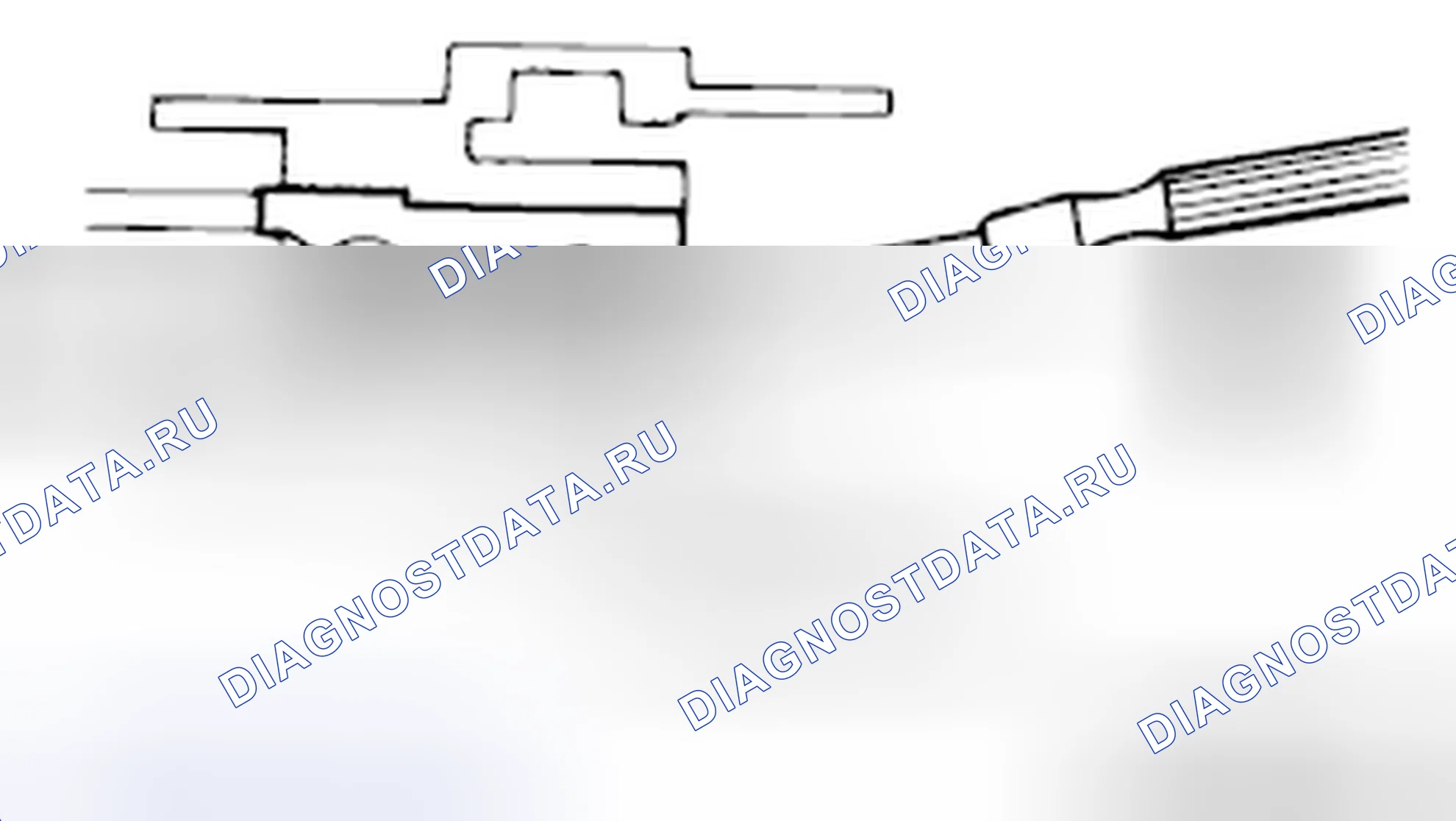 Рис. 17: КРУГЛЫЙ ВОДОНЕПРОНИЦАЕМЫЙ СОЕДИНИТЕЛЬ. Mazda MPV III