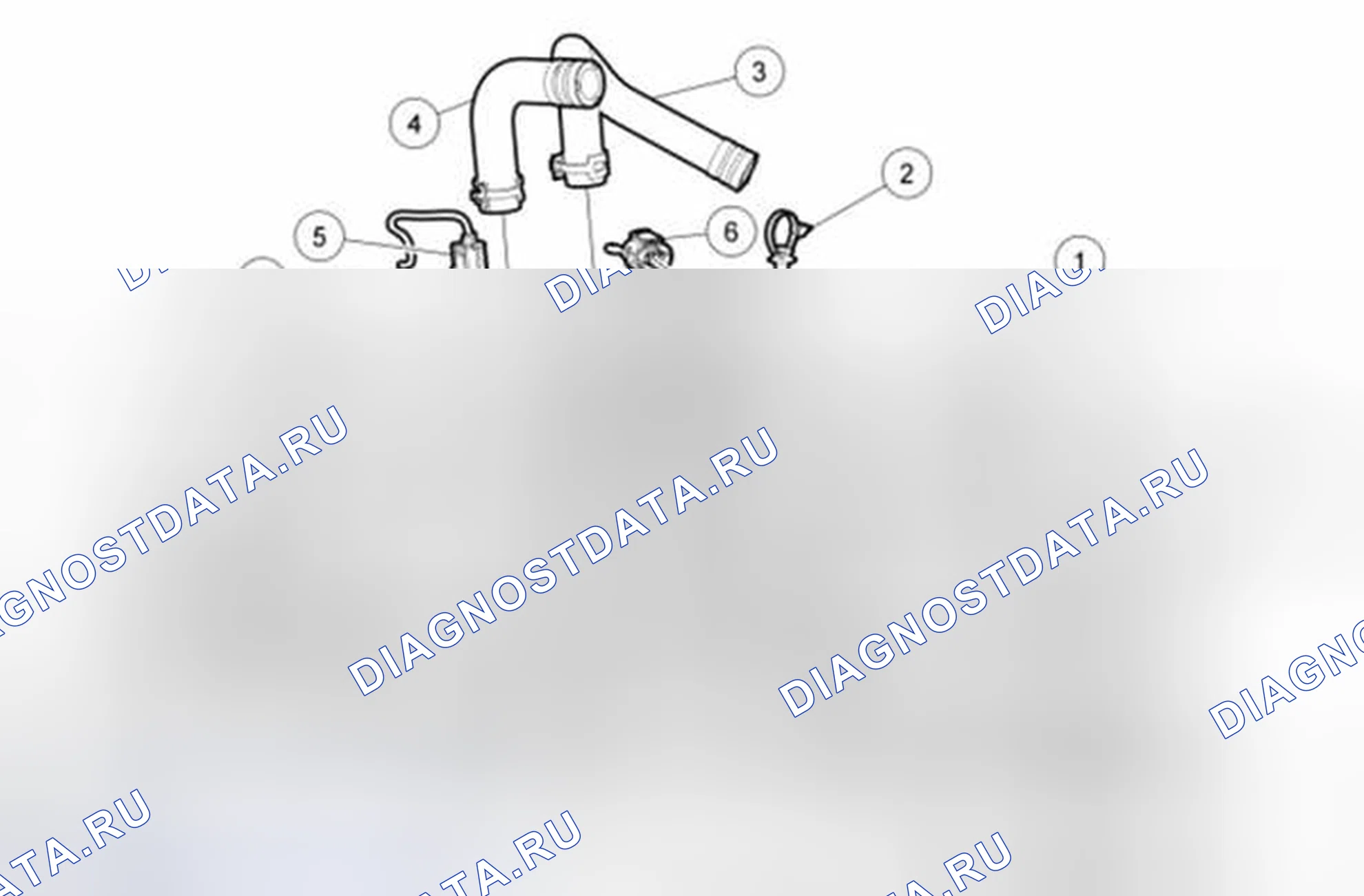 Рис. 26: Охладитель клапана рециркуляция отработавших газов (вид 1 из 3). Ford Pickup F250 Super Duty II
