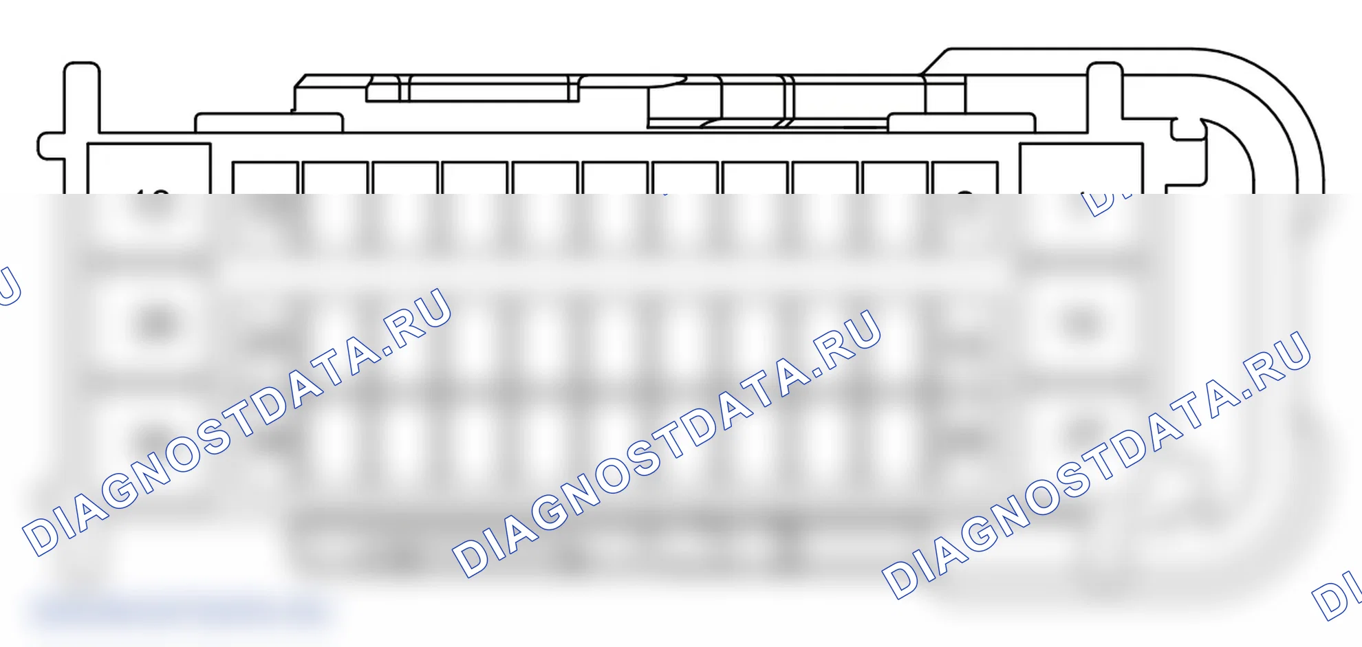Распиновка разъёма F07-X02 — внешний вид и назначение контактов. Tank 300 II