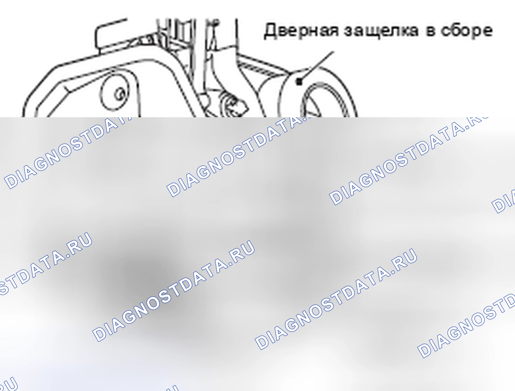 Рис. 136: < < A > > СНЯТИЕ КРЫШКИ ДВЕРНОГО ЗАМКА / ЗАЩЕЛКИ ДВЕРИ В СБОРЕ. Mercedes-Benz CLA-класс C117/X117 рестайлинг