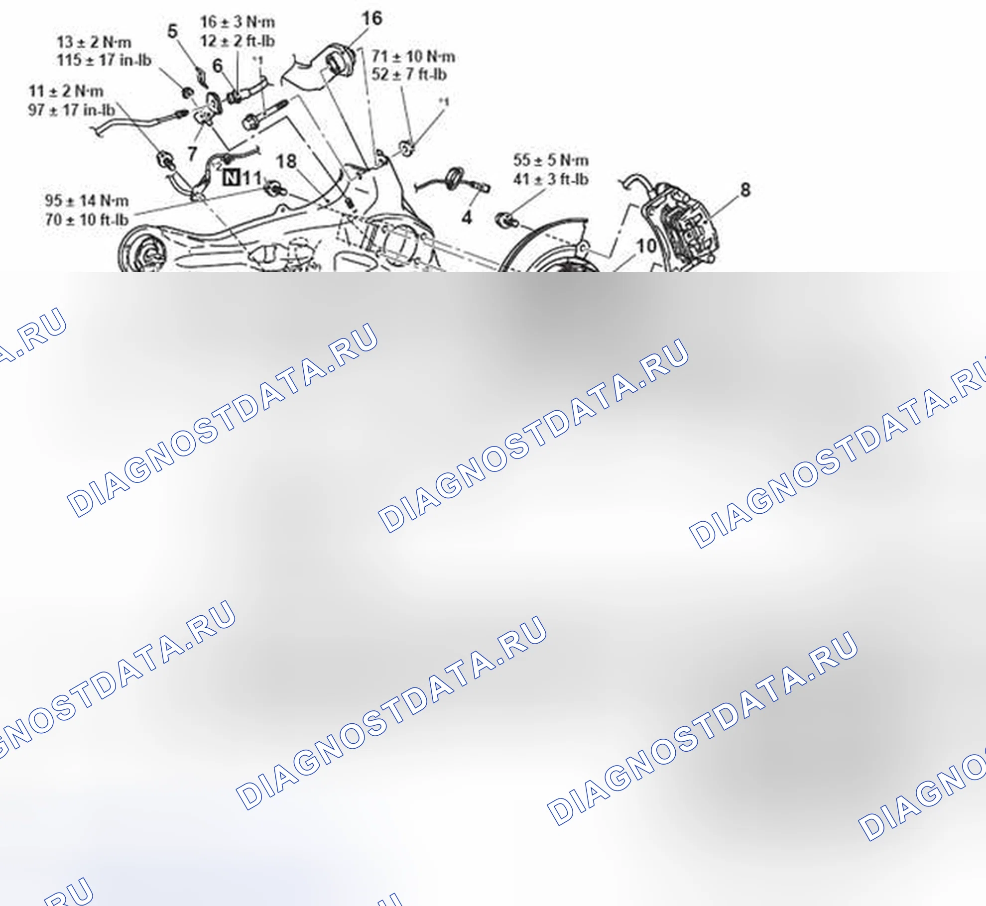 Рис. 16: AWD (тип B). Honda Domani MB